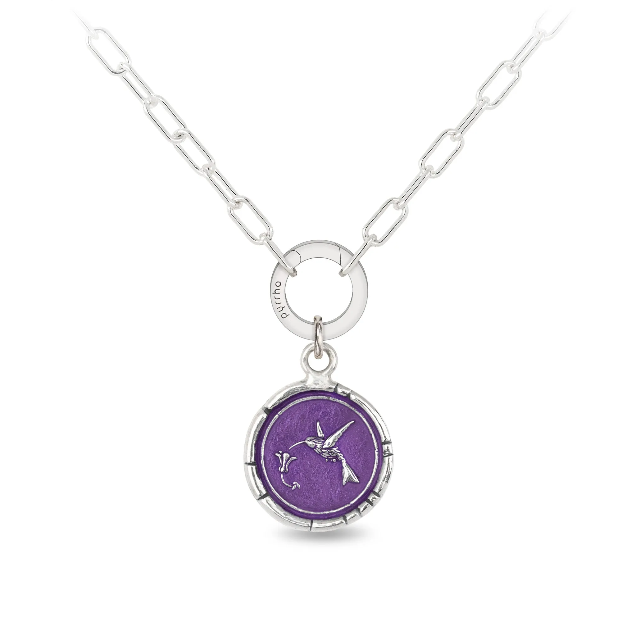 Hummingbird Talisman - Mystic Violet