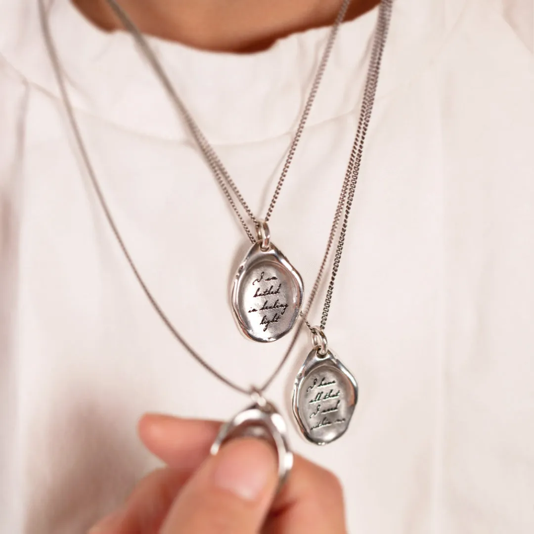 I Have All That I Need Within Me Affirmation Talisman