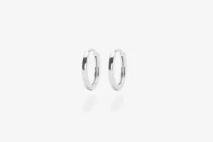 IX Mini Silver Hoop