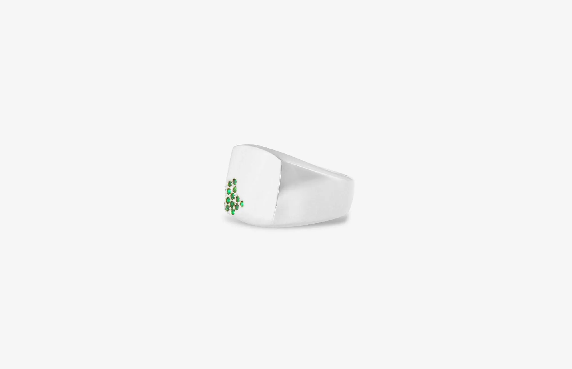 IX Otto Silver Ring w. Zirconia