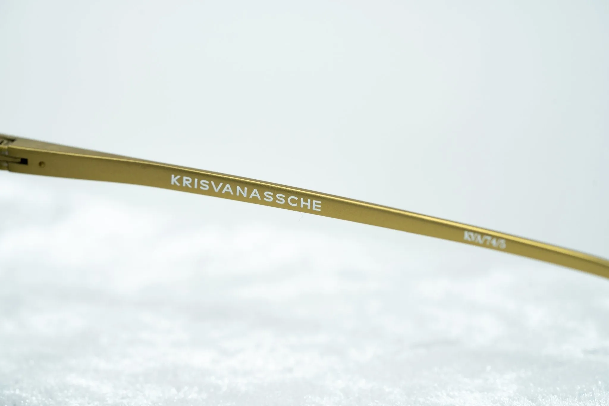 Kris Van Assche Sunglasses Bronze and Red Revo