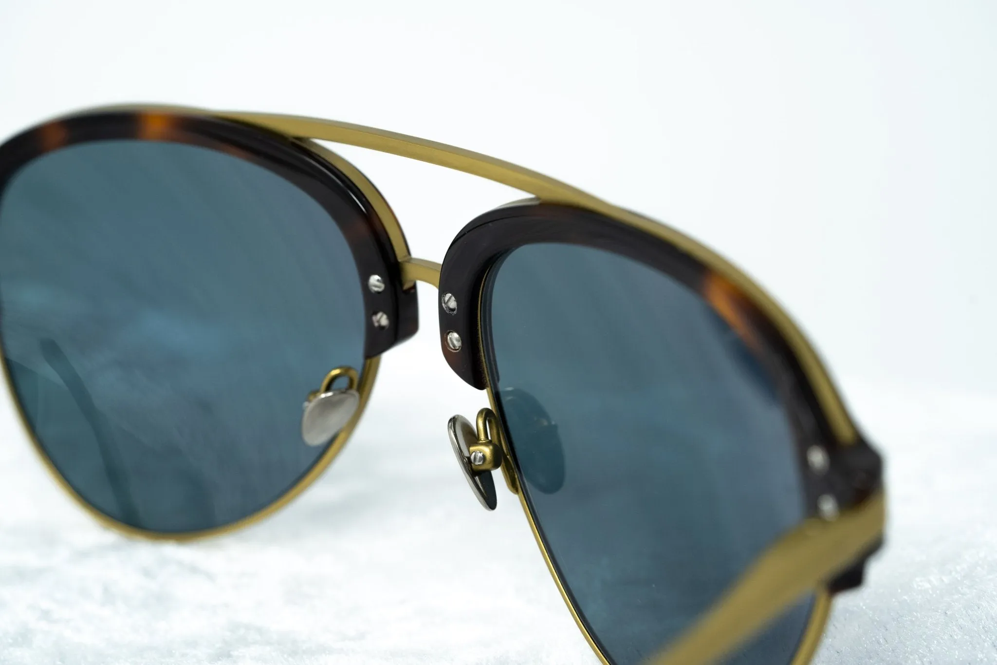 Kris Van Assche Sunglasses Bronze and Red Revo
