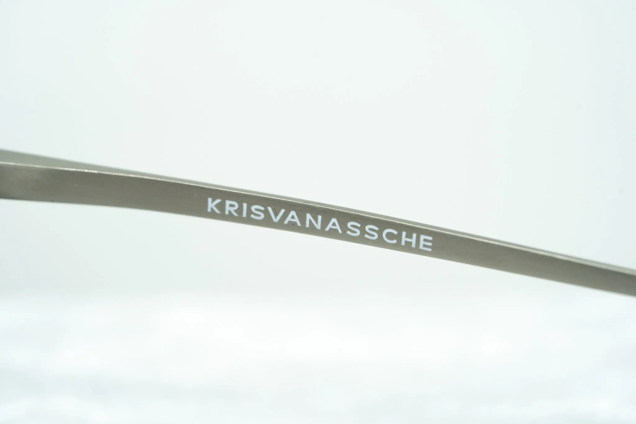 Kris Van Assche Sunglasses D-Frame Brown and Blue