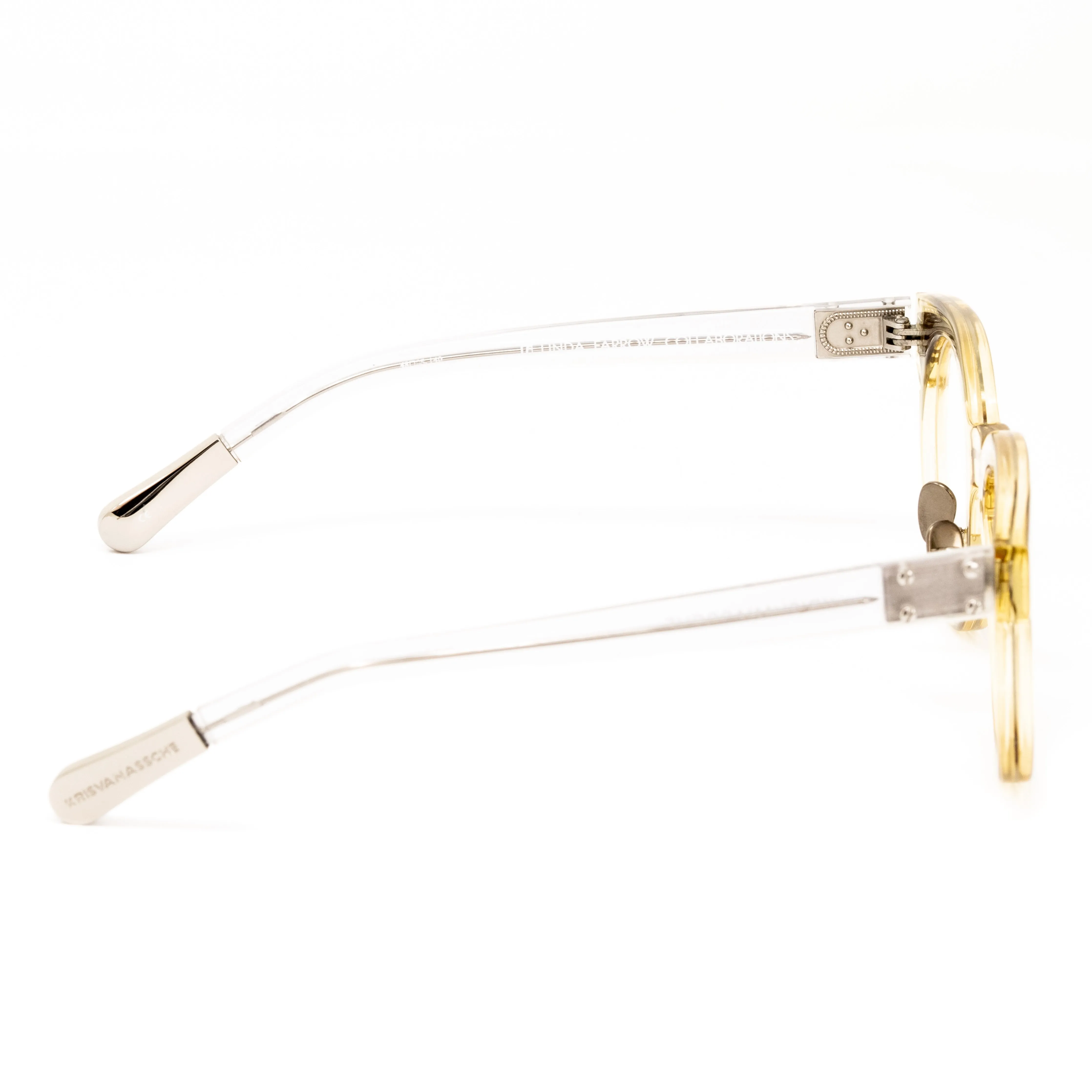 Kris Van Assche x Linda Farrow Clear Eyeglasses KVA22C1OPT
