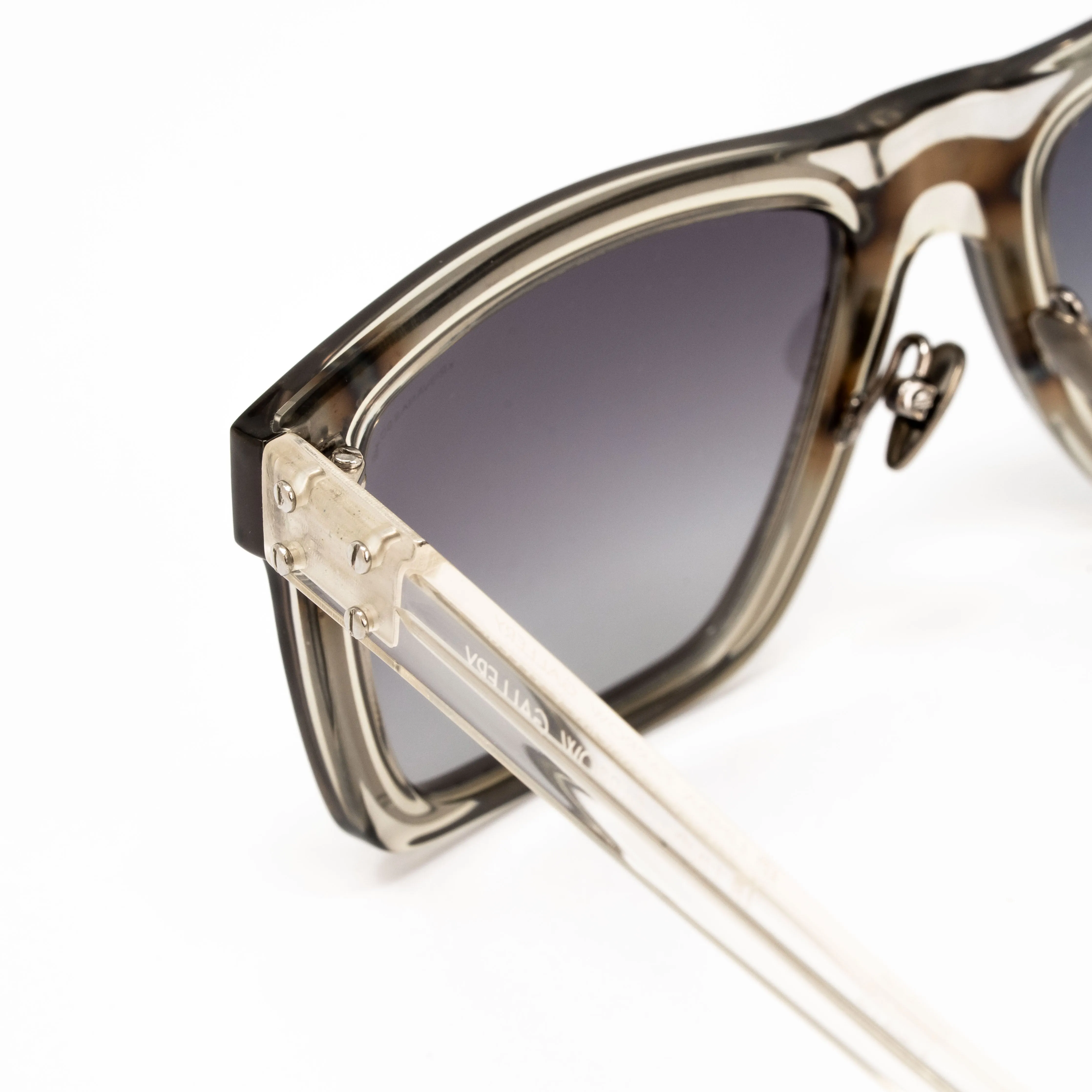 Kris Van Assche x Linda Farrow Clear Sunglasses KVA44C2SUN
