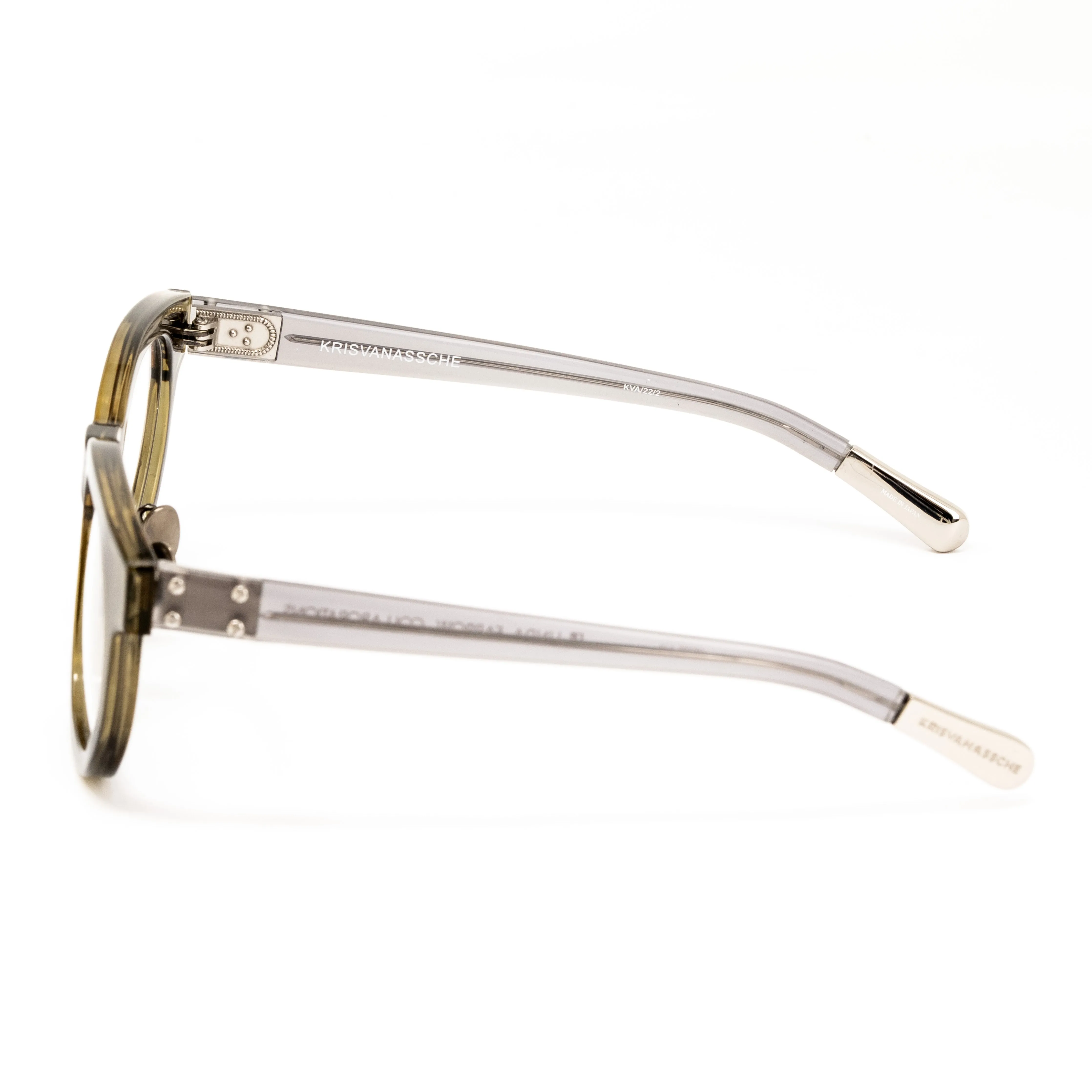 Kris Van Assche x Linda Farrow Olive Eyeglasses KVA22C5OPT