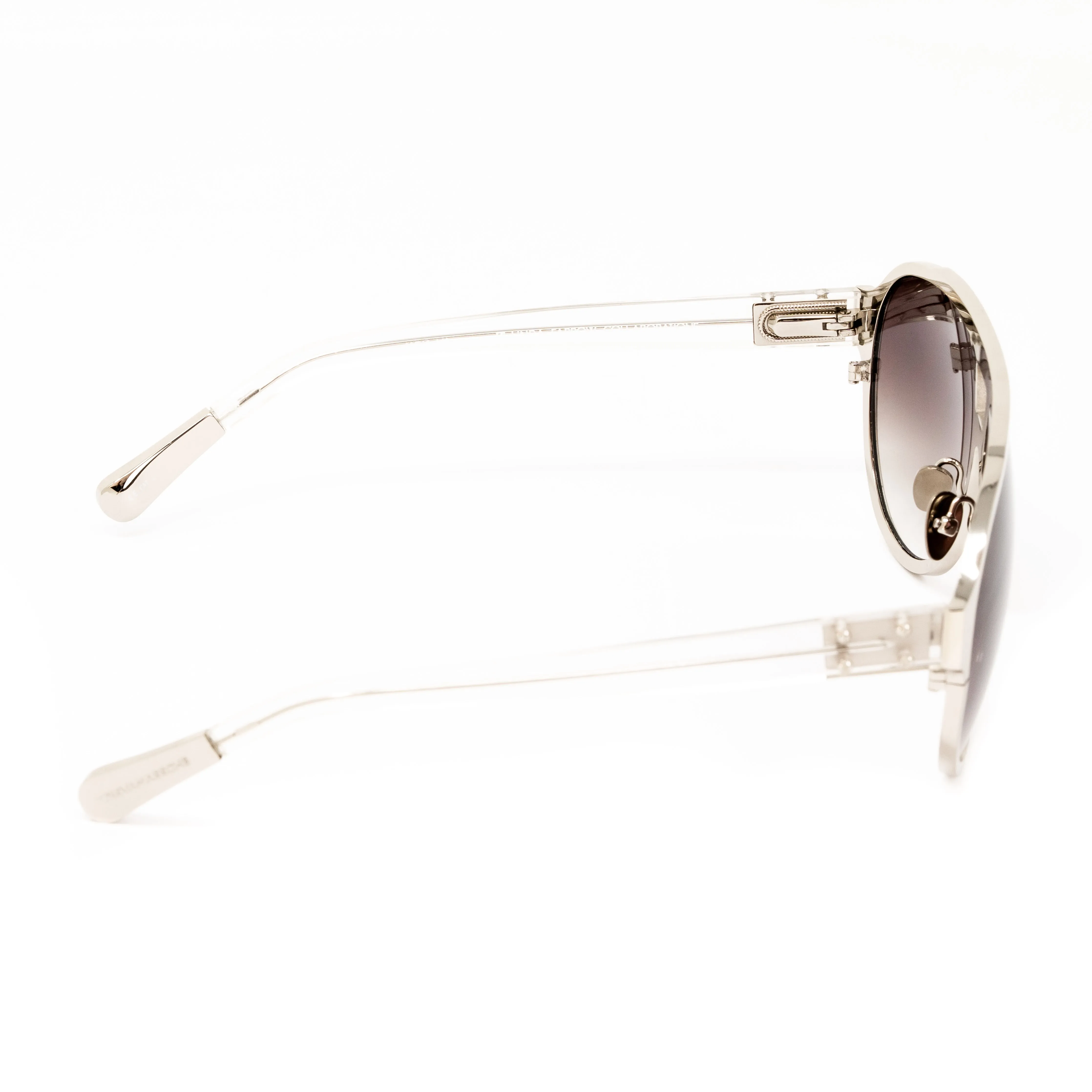 Kris Van Assche x Linda Farrow Silver Sunglasses KVA1C4SUN