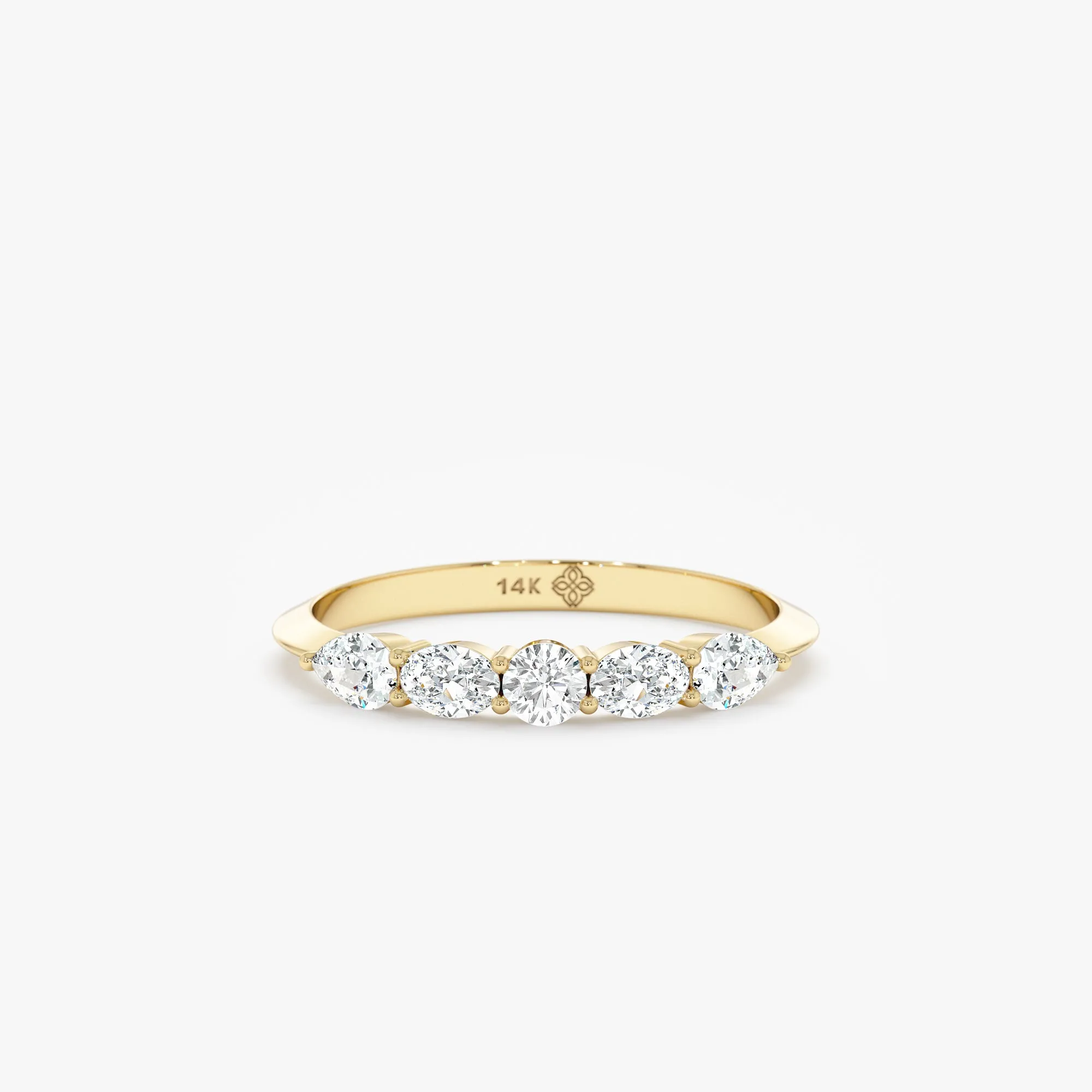 Lab-Grown Diamond Wedding Band, Elif SARAHELISE