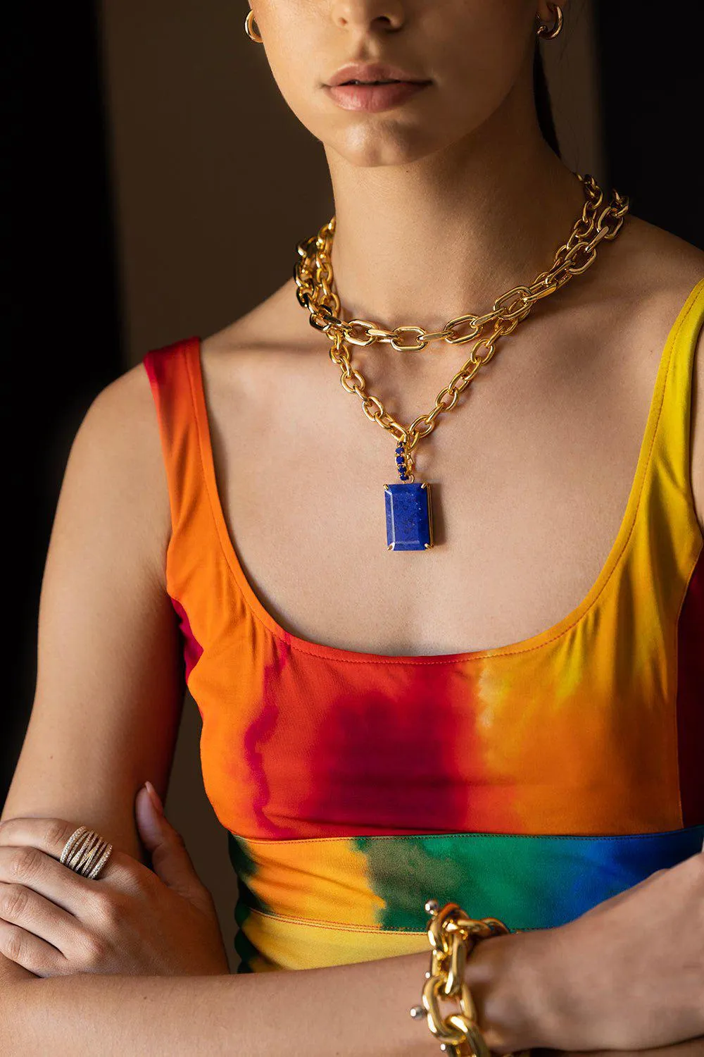Lapis Pendant Necklace