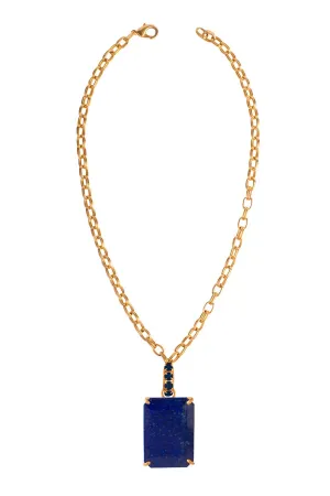 Lapis Pendant Necklace