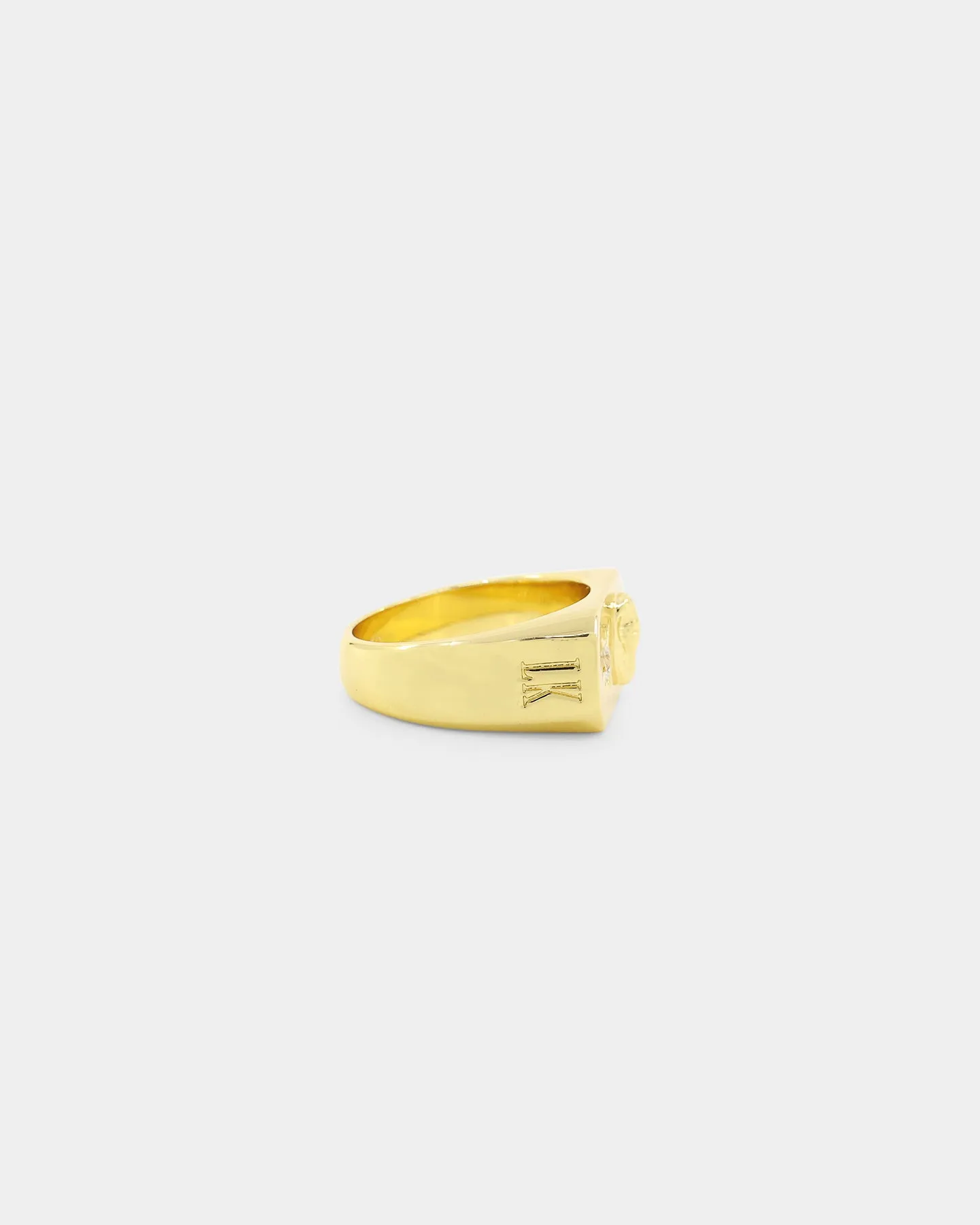 Last Kings Pharaoh Star Ring Iced Gold