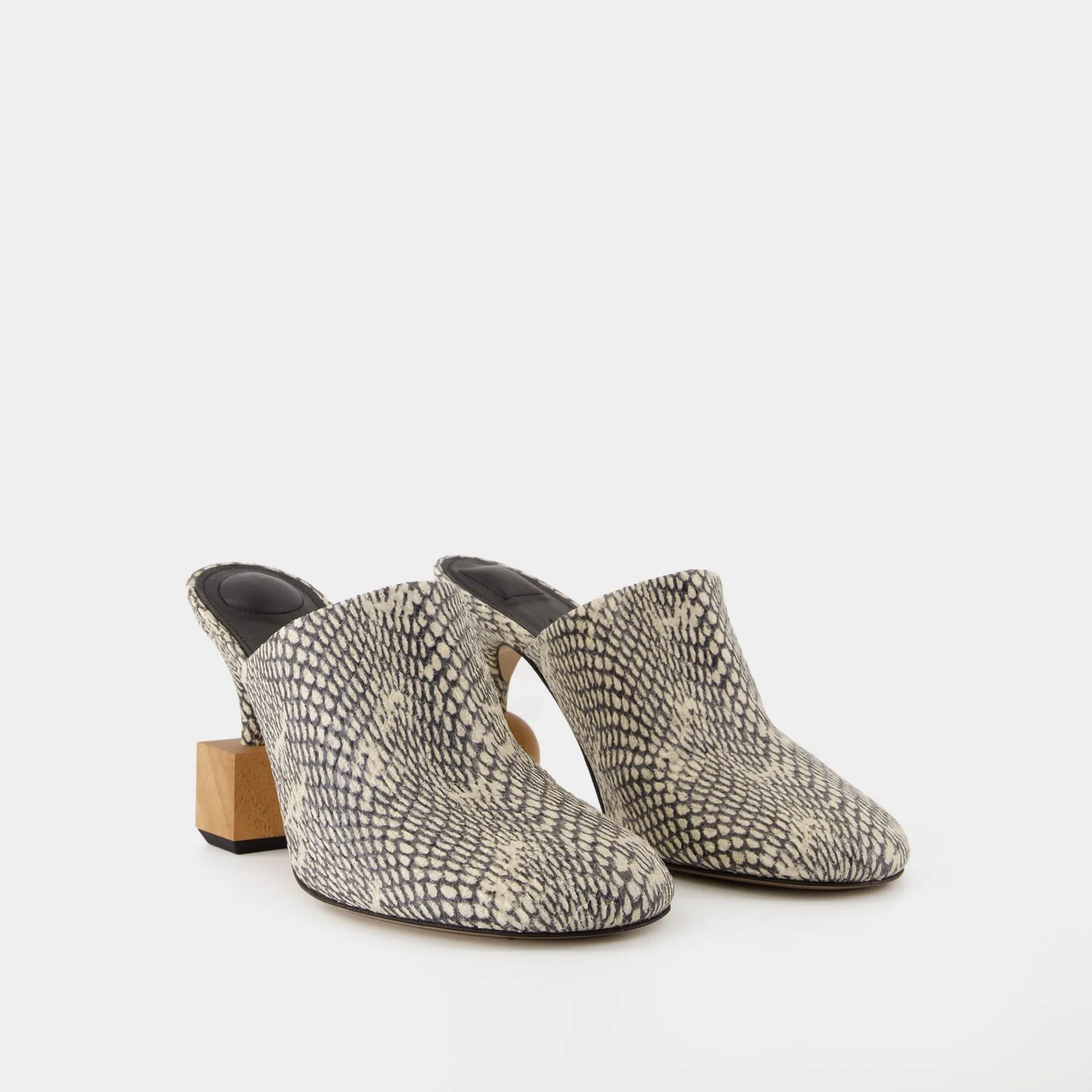 Les Mules Bisou - Jacquemus - Leather - Animal print