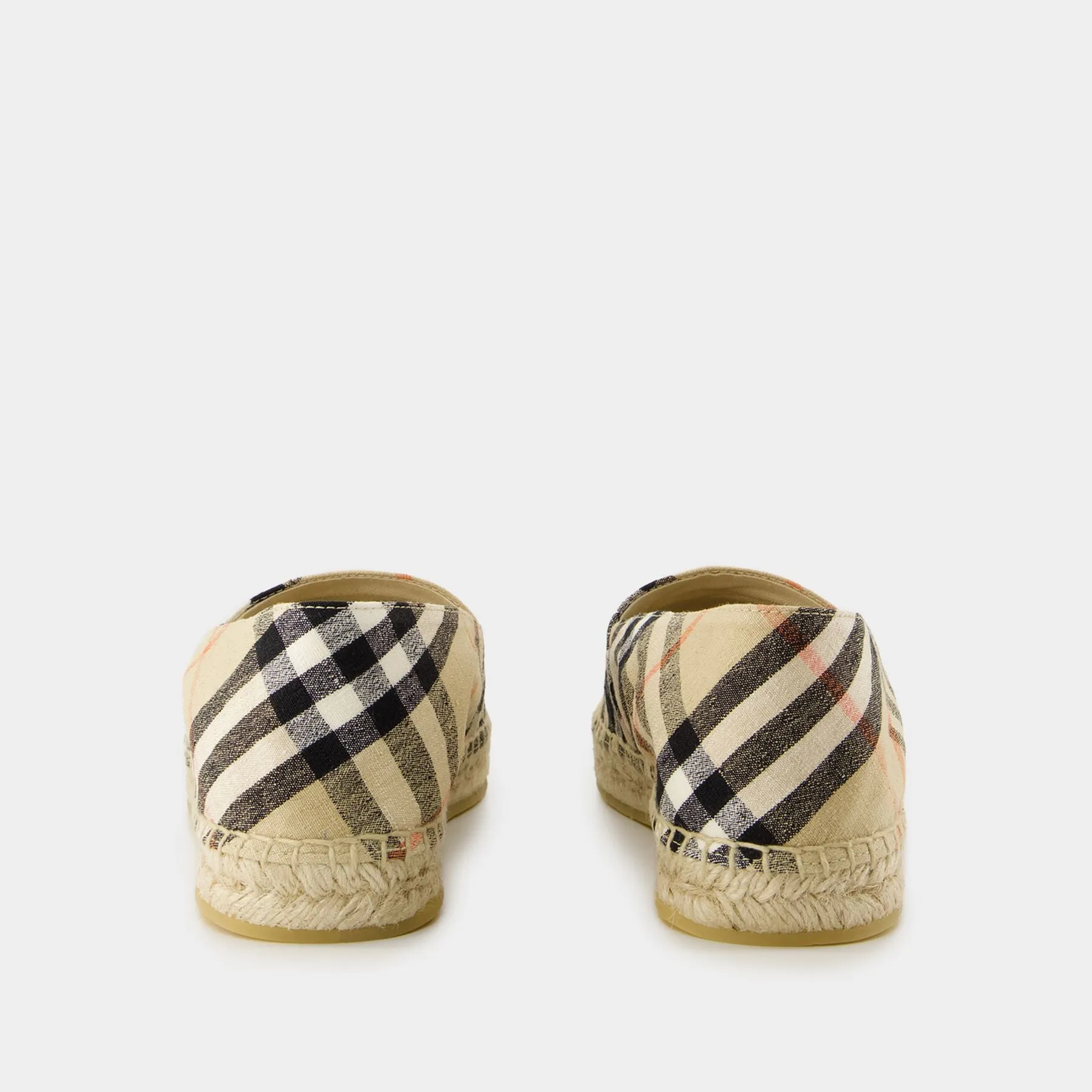Lf Mews Espadrilles - Burberry - Linen - Beige