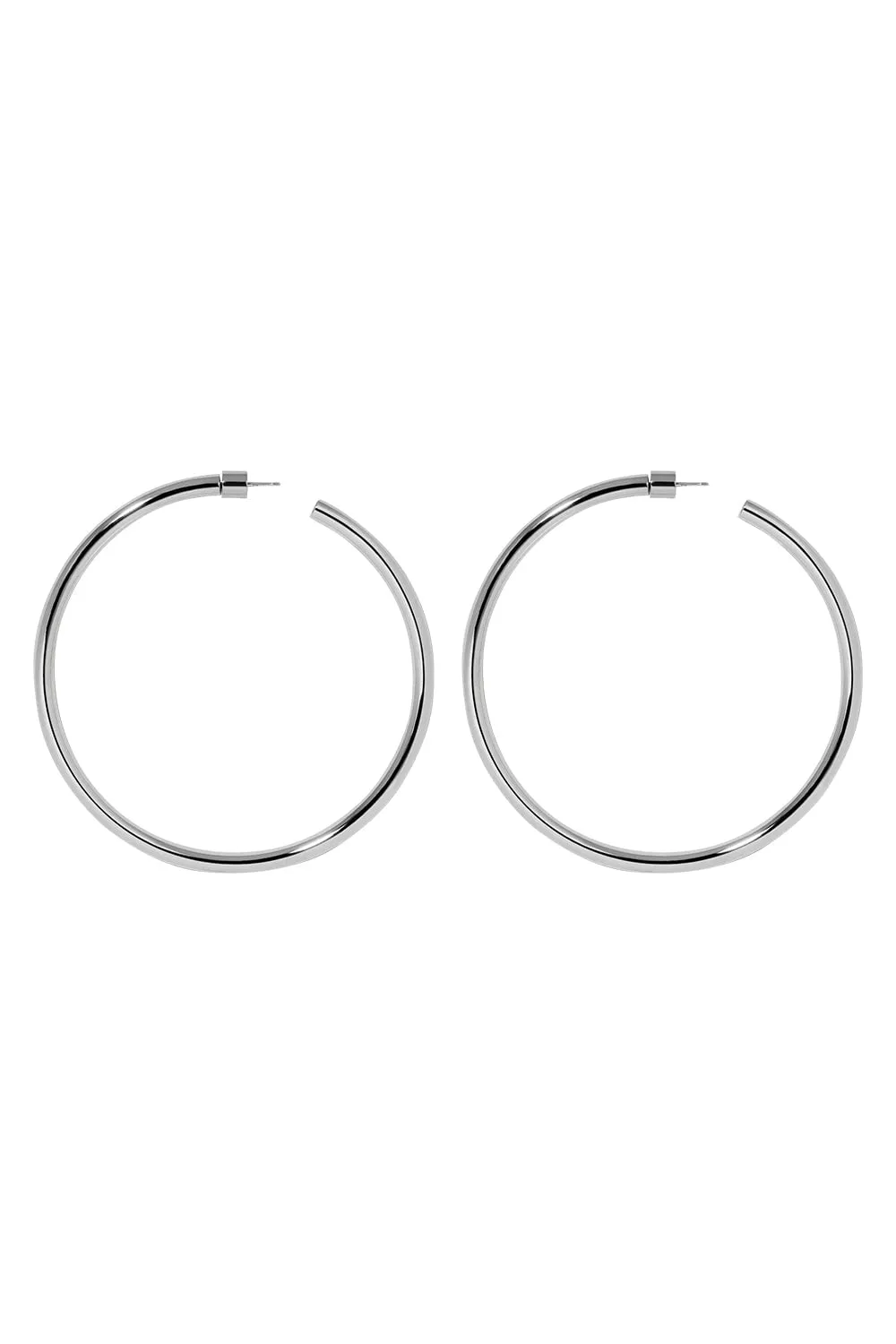 Lilly Hoop Earrings - 2.8in
