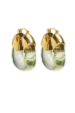 Lime Organic Hoops