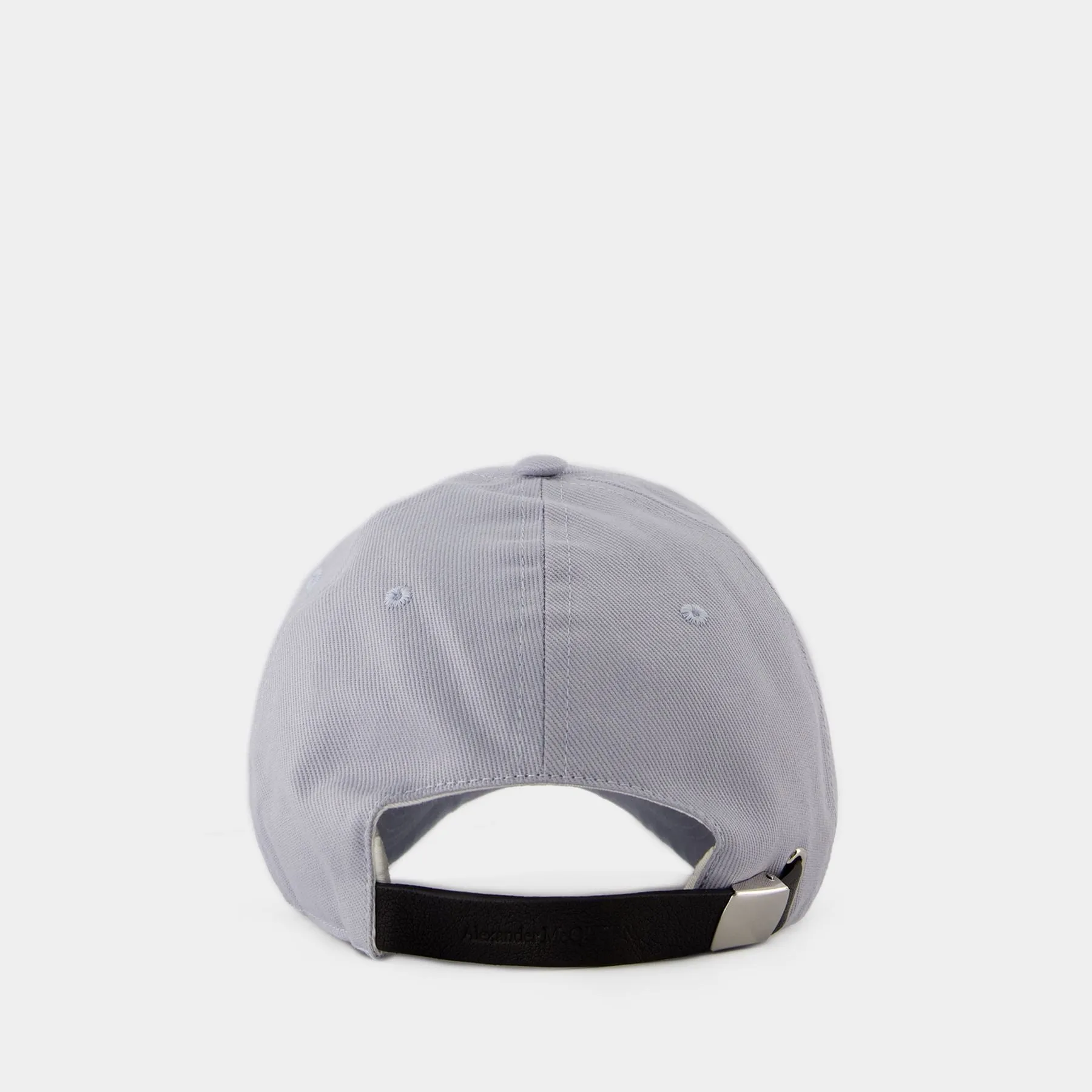 Logo Cap - Alexander Mcqueen - Cotton - Light Grey