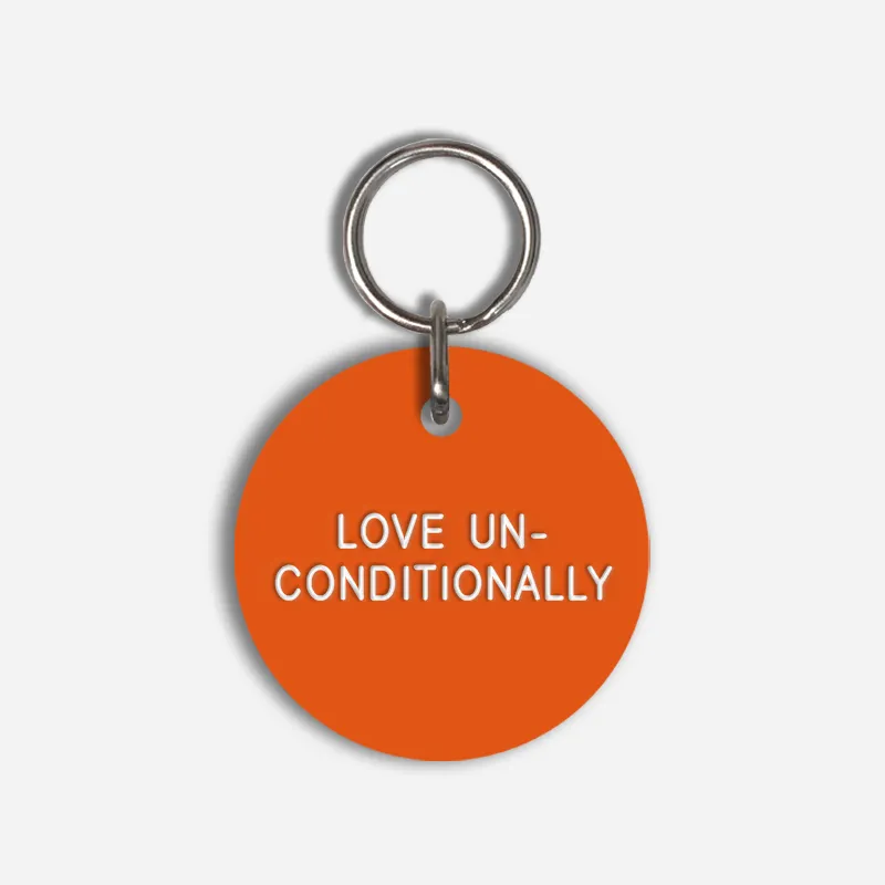 LOVE UN-CONDITIONALLY Large Pet Tag