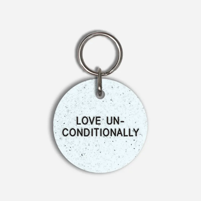 LOVE UN-CONDITIONALLY Large Pet Tag