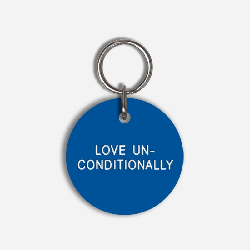 LOVE UN-CONDITIONALLY Large Pet Tag