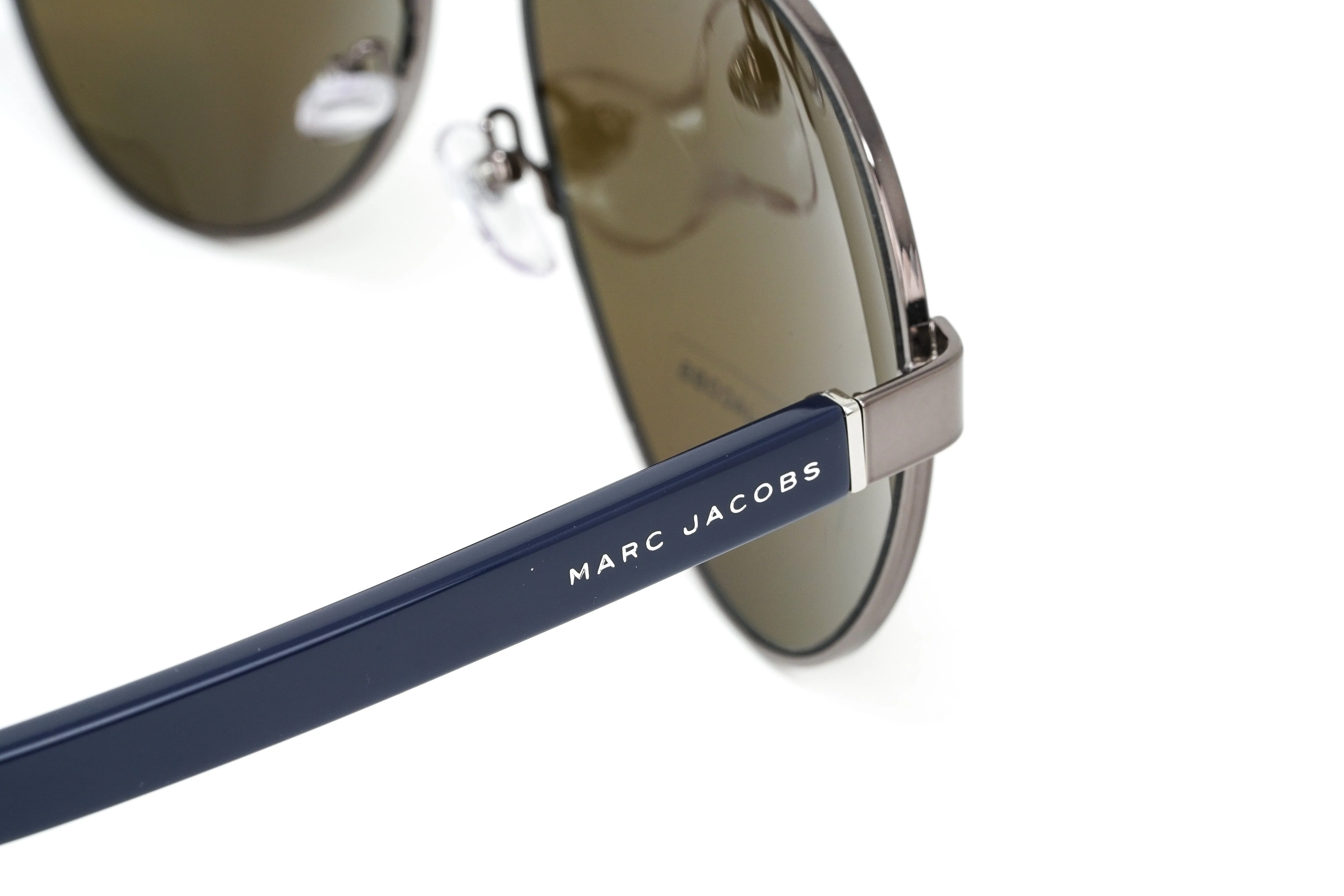 Marc Jacobs Men's Pilot Sunglasses Dark Ruthenium Brown Marc 341/S