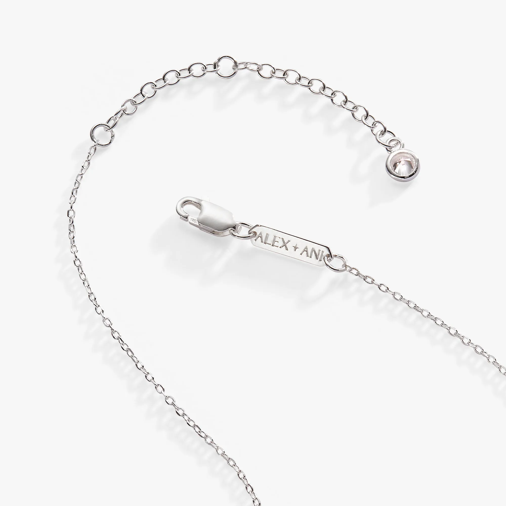 March Birthstone Precious Pendant Necklace