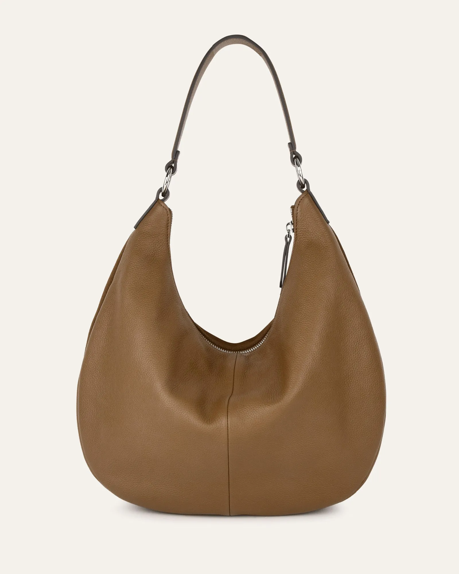 MARGO SHOULDER BAG BISCUIT SUEDE Jo Mercer