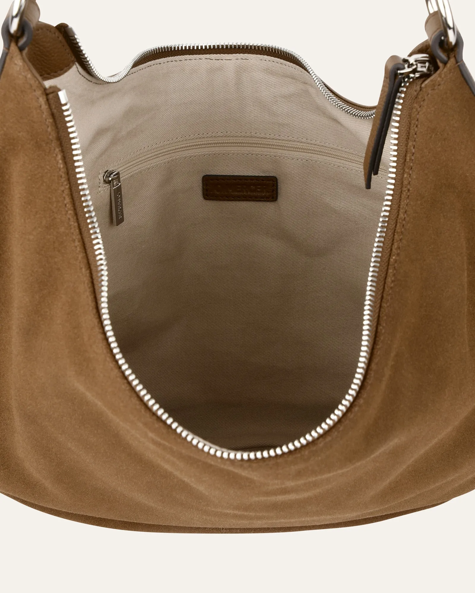 MARGO SHOULDER BAG BISCUIT SUEDE Jo Mercer