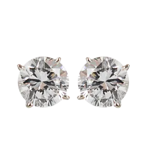 Medium Cubic Zirconia Stud Earring