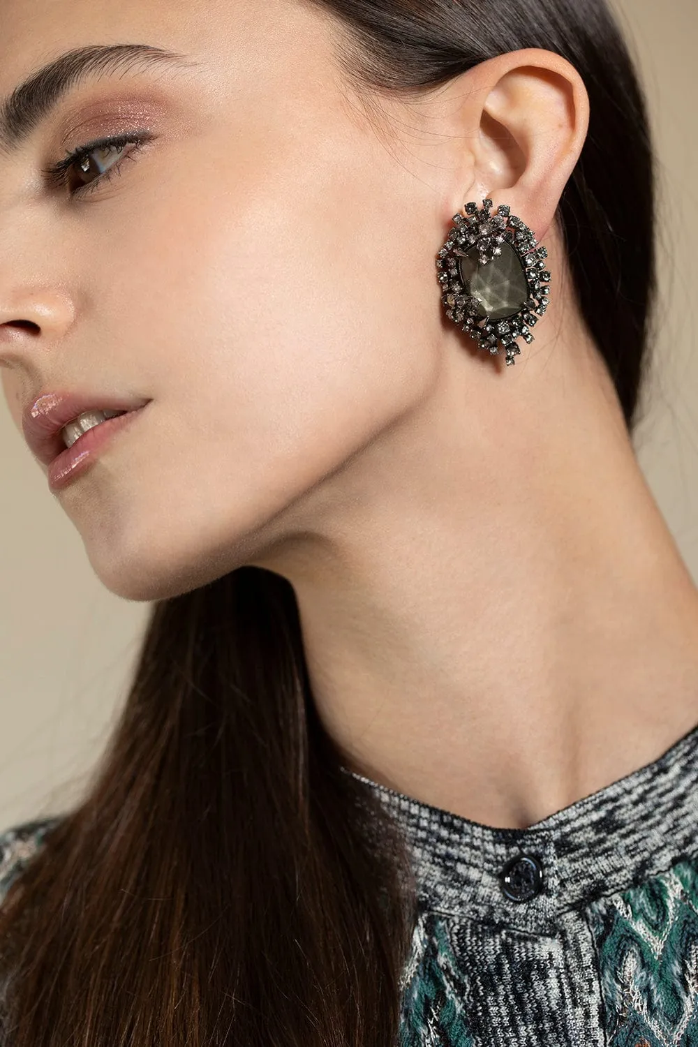 Mercury Punk Royale Clip On Earrings