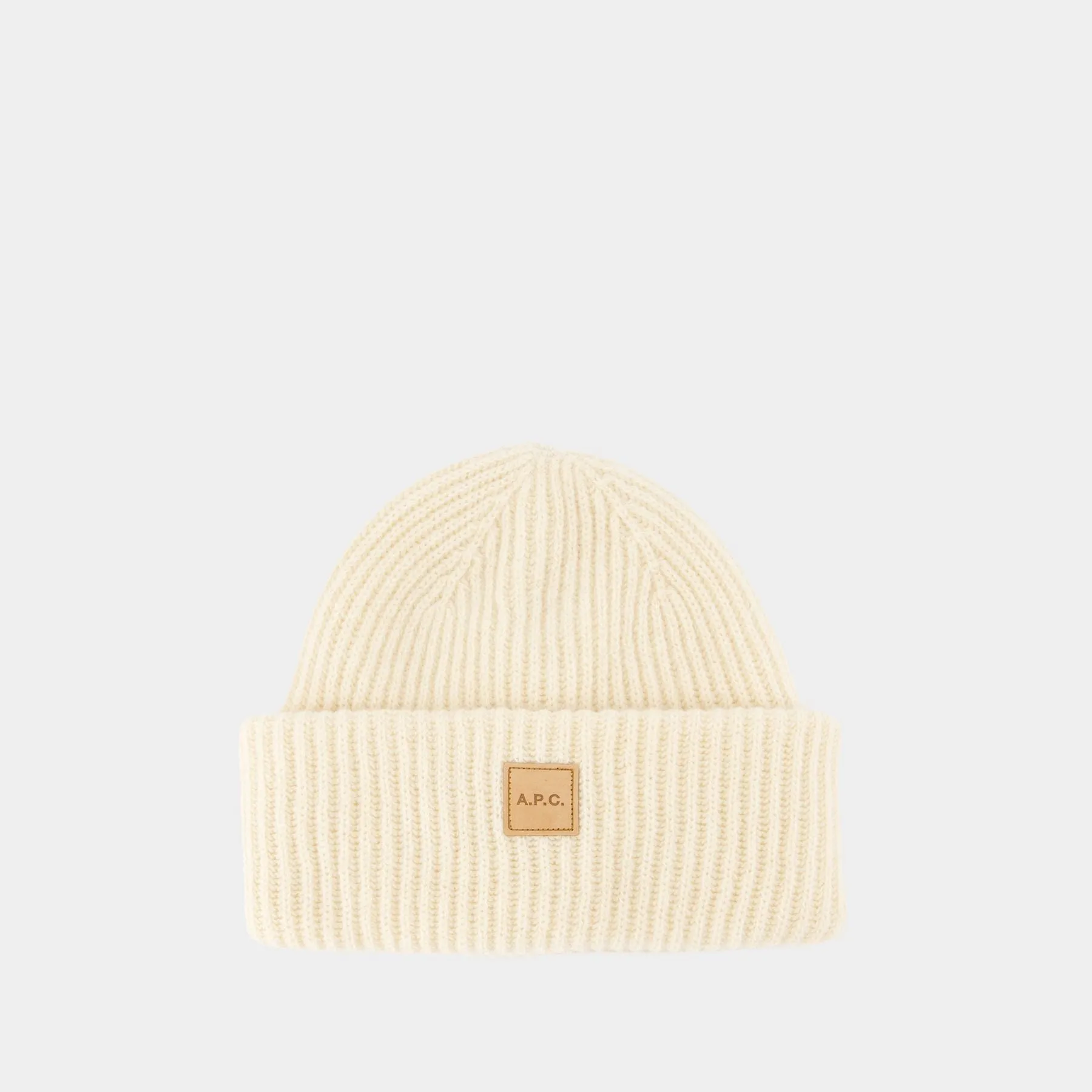 Michelle Beanie - A.P.C. - Wool - Beige