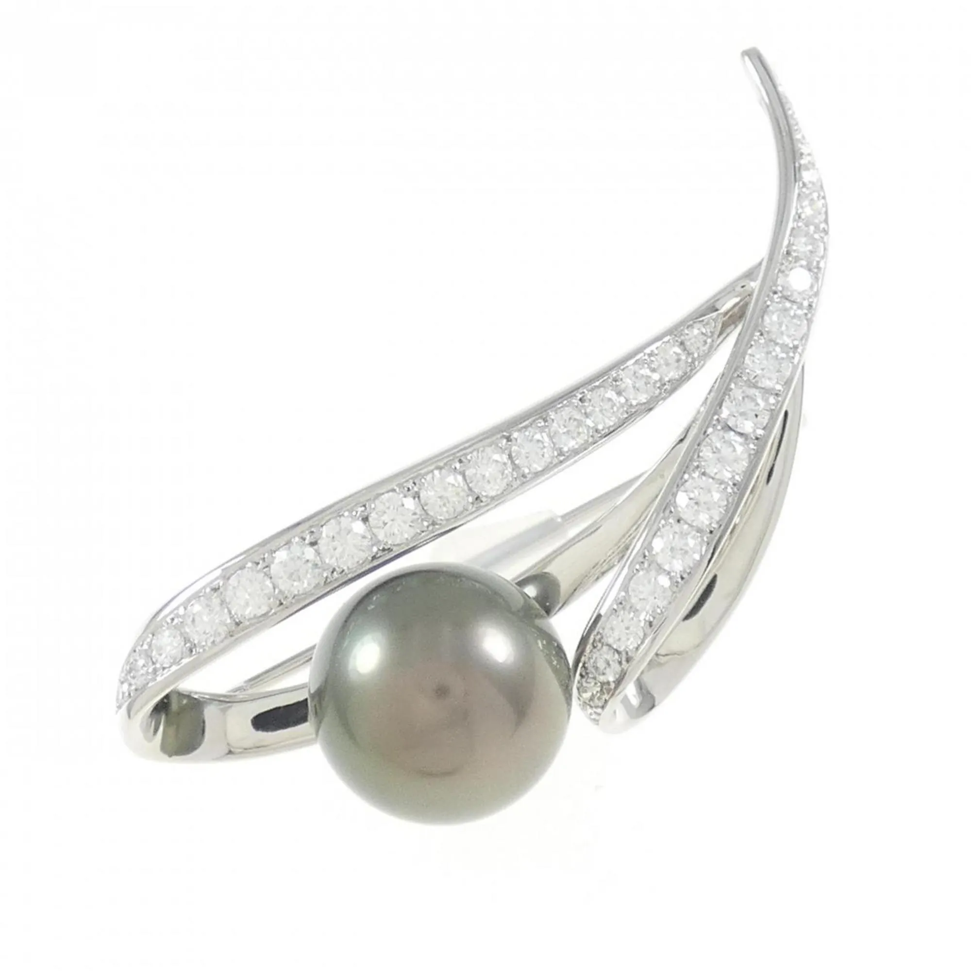 Mikimoto gold (18K) Brooch (Pre-Owned)
