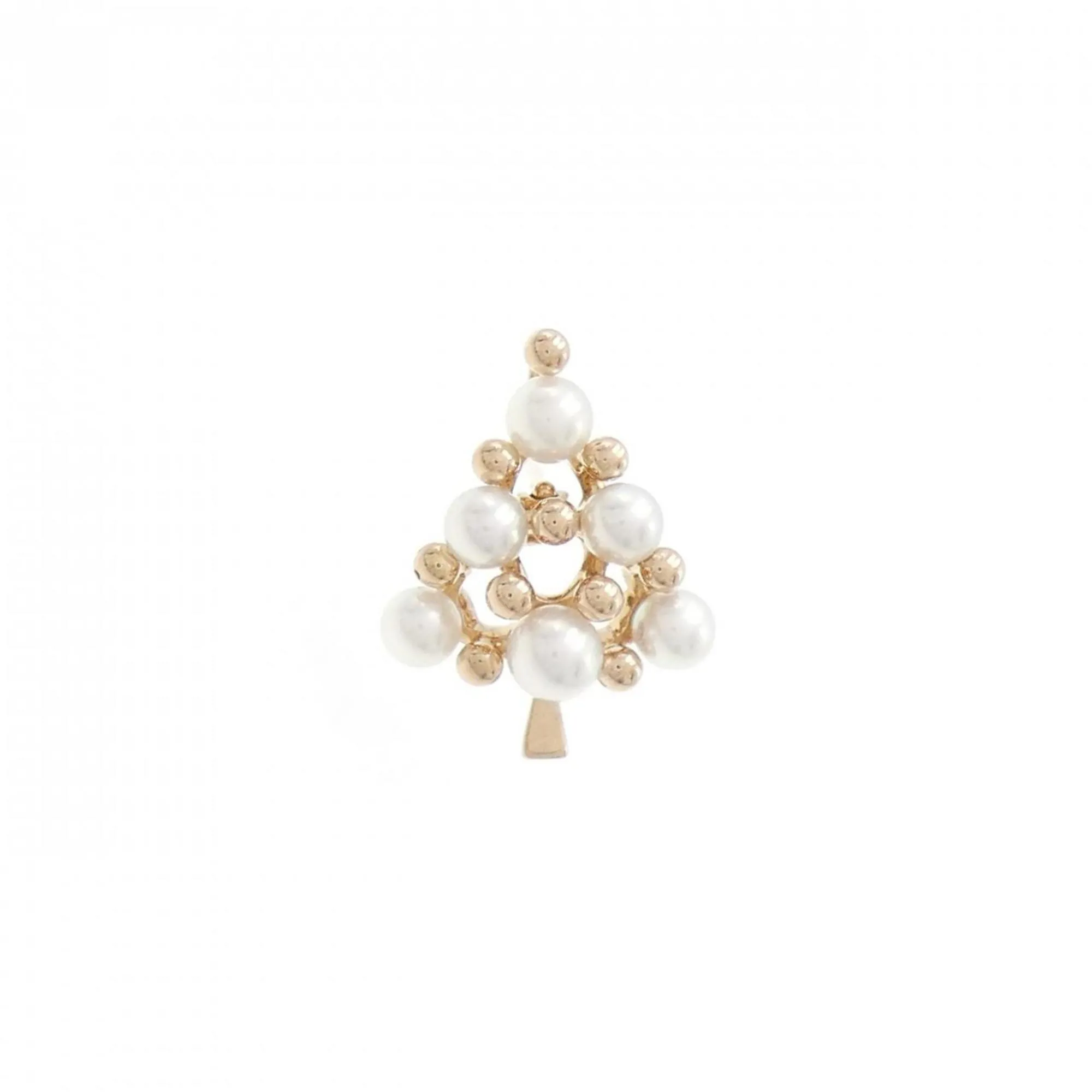 Mikimoto pink gold (18K) Brooch (Pre-Owned)