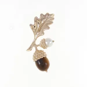 Mikimoto pink gold (18K) Brooch (Pre-Owned)