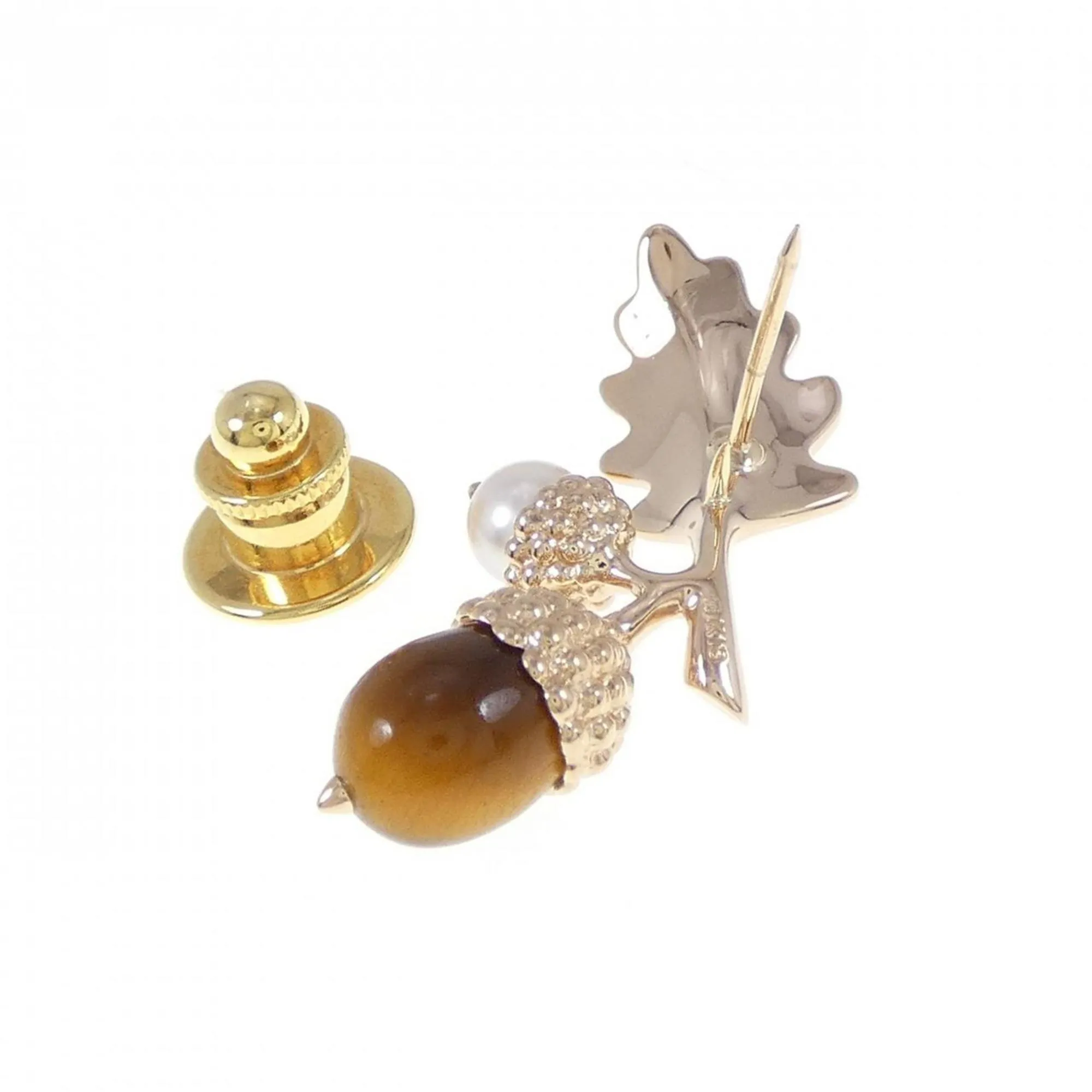 Mikimoto pink gold (18K) Brooch (Pre-Owned)