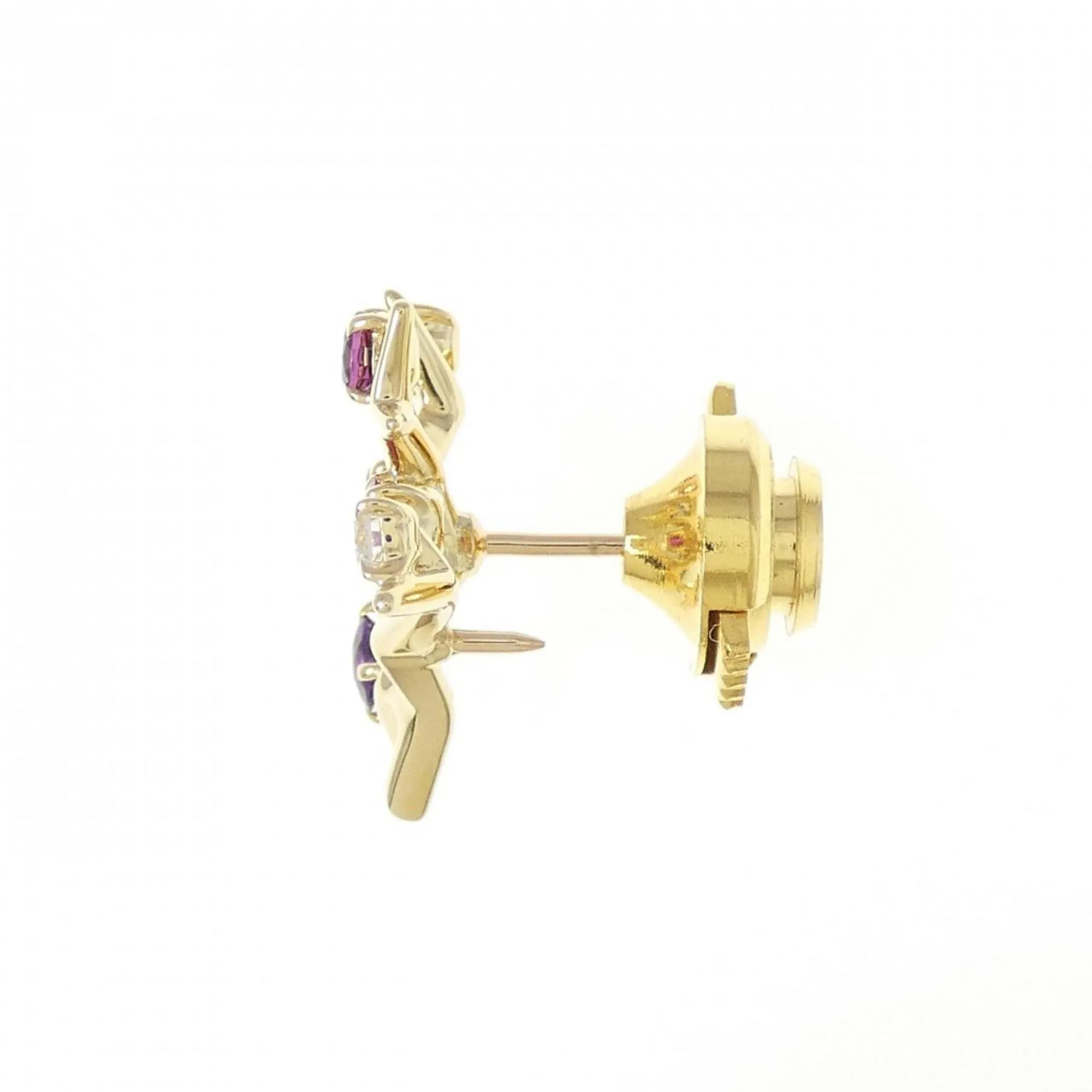 Mikimoto yellow gold (18K) Brooch (Pre-Owned)