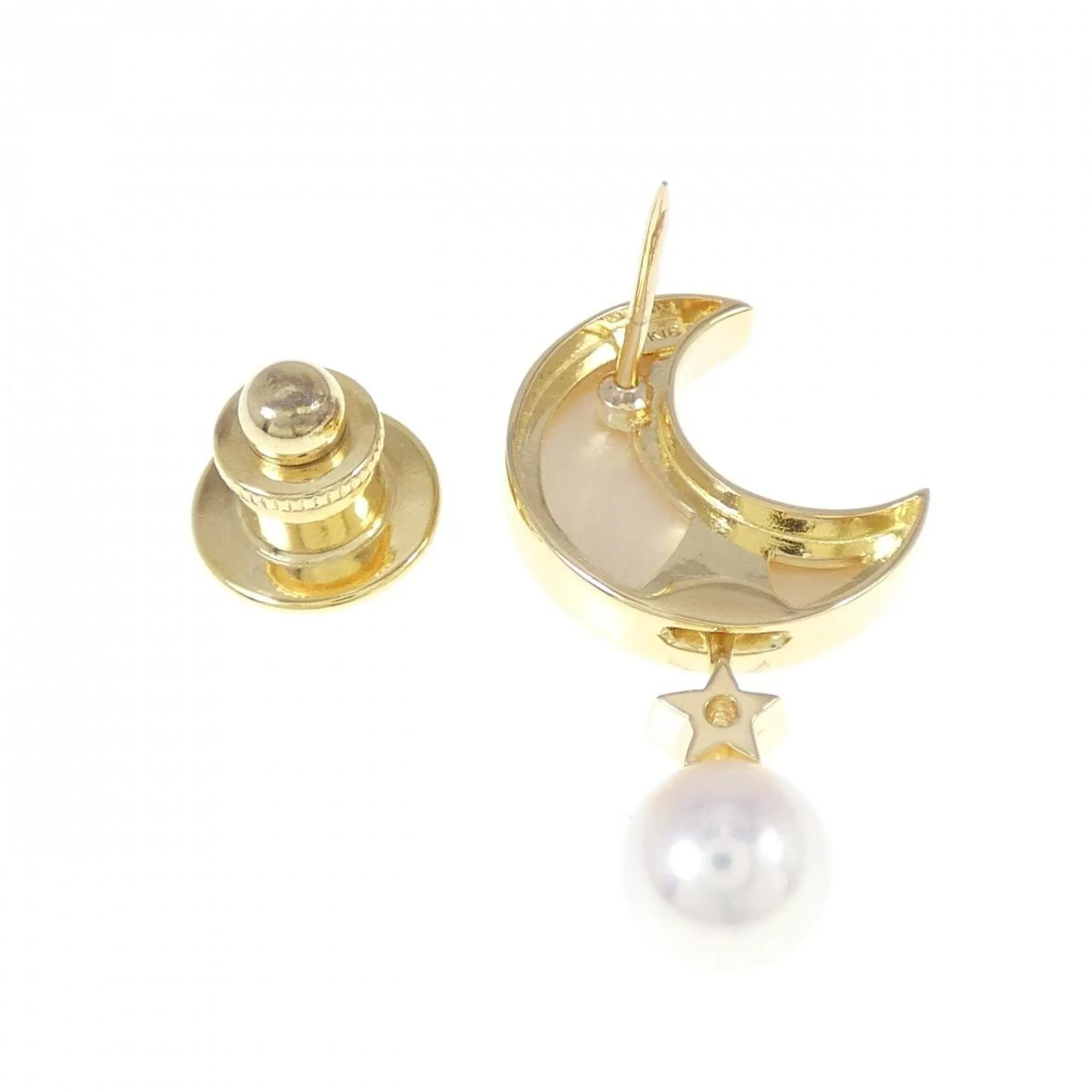 Mikimoto yellow gold (18K) Brooch (Pre-Owned)