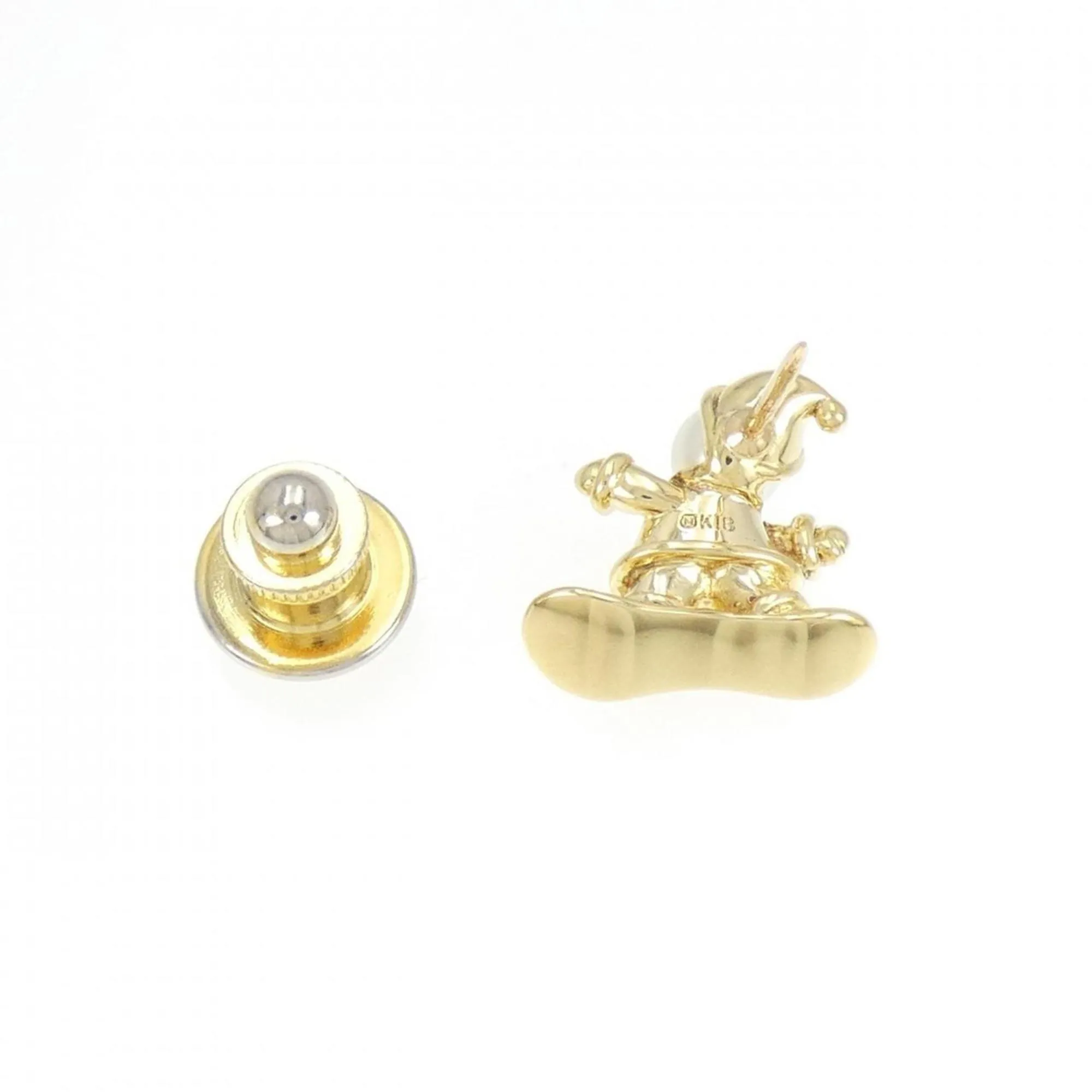 Mikimoto yellow gold (18K) Brooch (Pre-Owned)