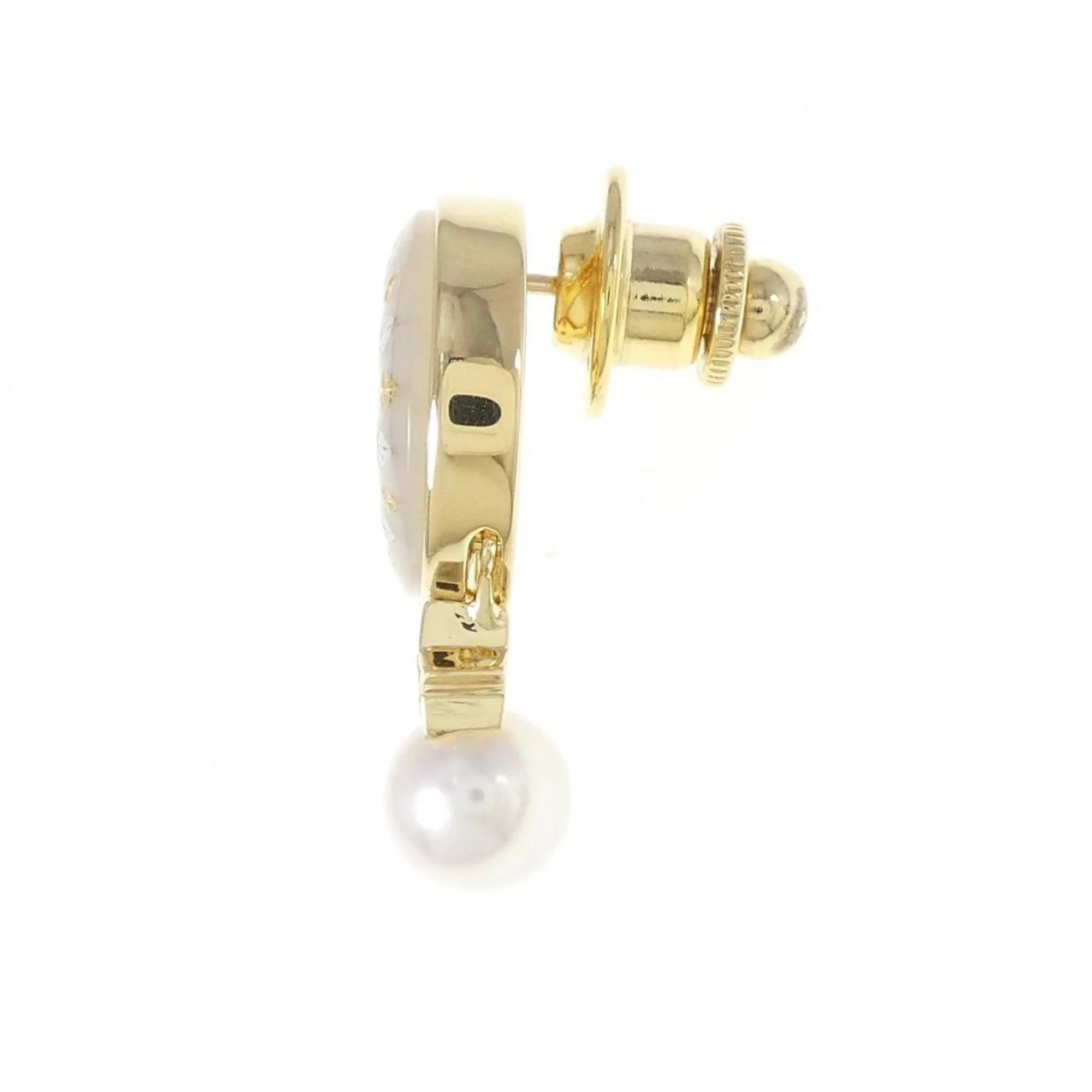 Mikimoto yellow gold (18K) Brooch (Pre-Owned)