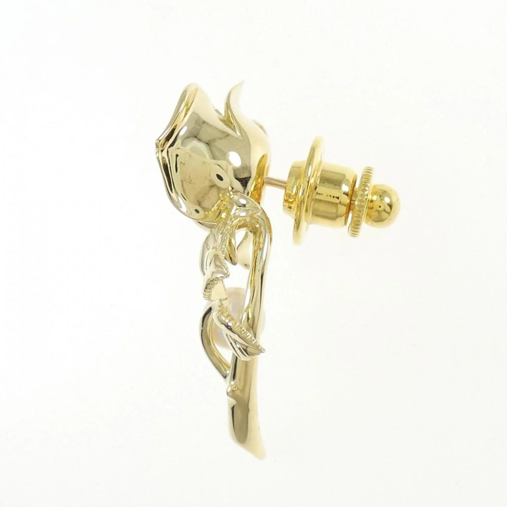 Mikimoto yellow gold (18K) Brooch (Pre-Owned)