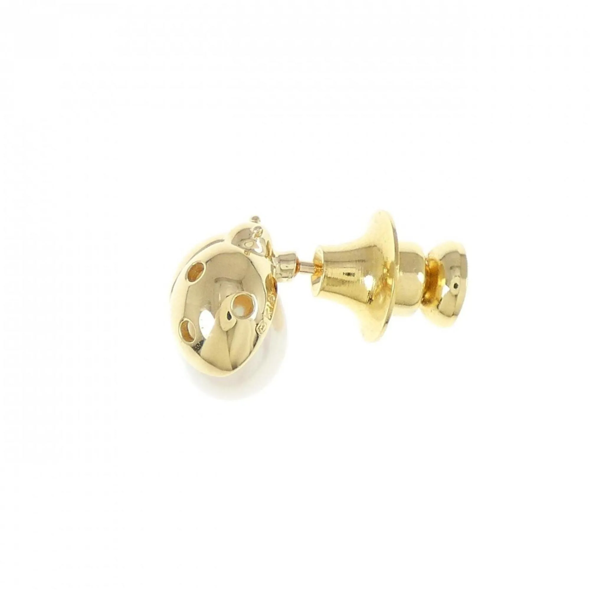 Mikimoto yellow gold (18K) Brooch (Pre-Owned)