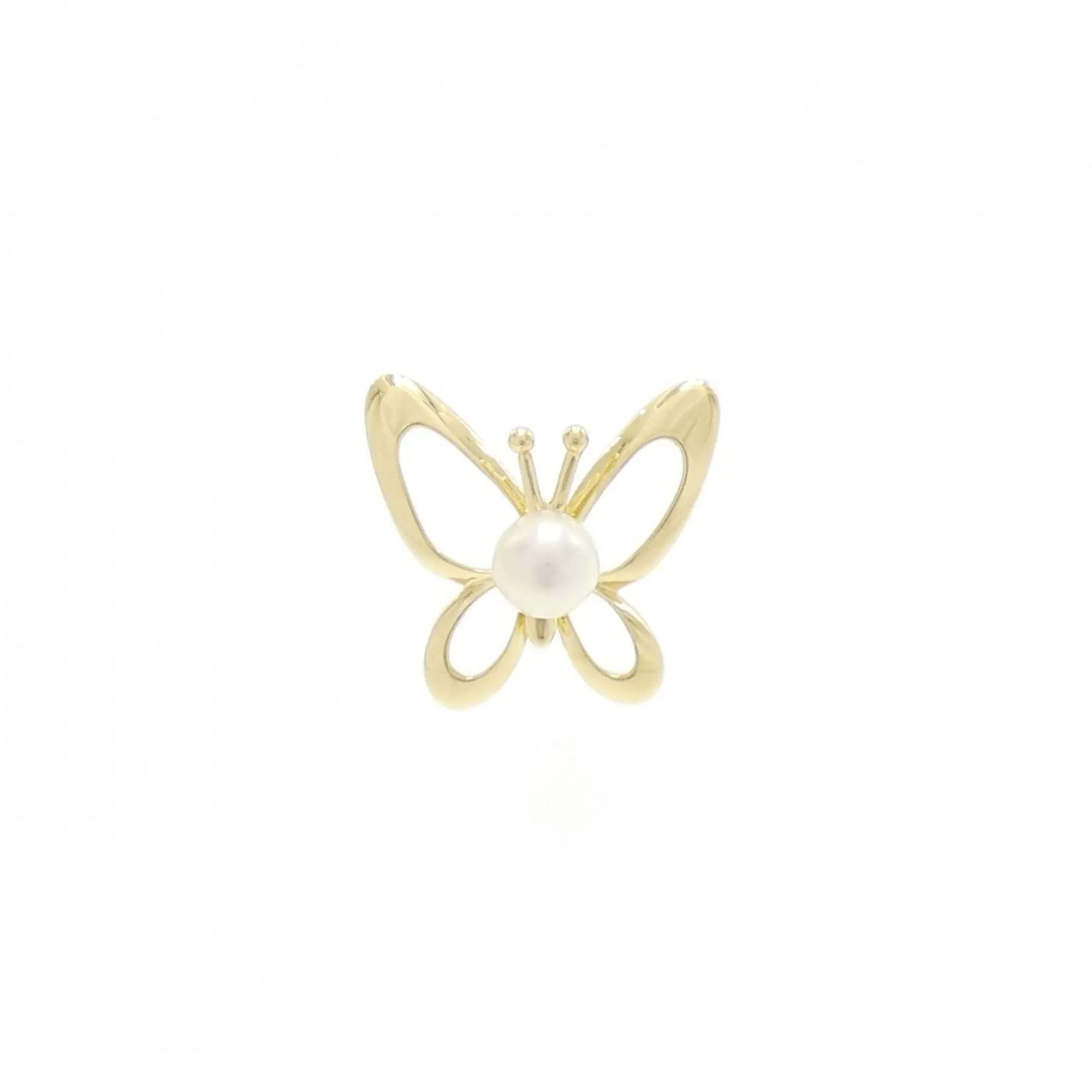 Mikimoto yellow gold (18K) Brooch (Pre-Owned)