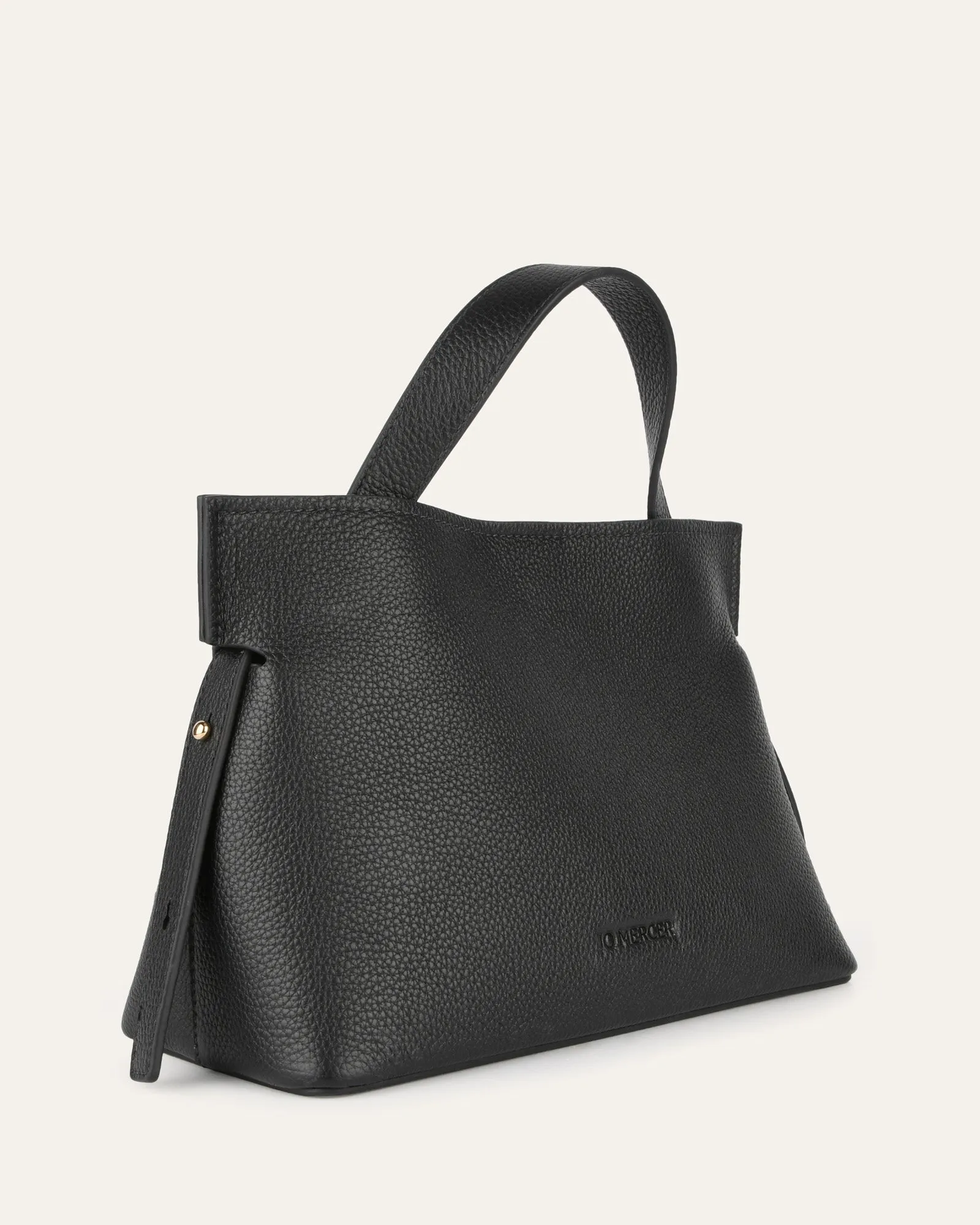 MISHI CROSSBODY BAG BLACK LEATHER Jo Mercer