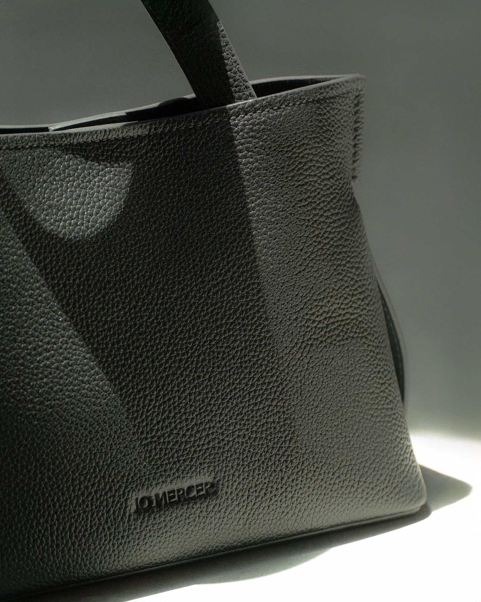 MISHI CROSSBODY BAG BLACK LEATHER Jo Mercer