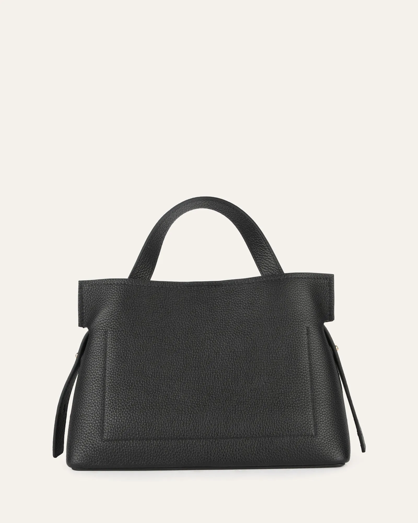 MISHI CROSSBODY BAG BLACK LEATHER Jo Mercer