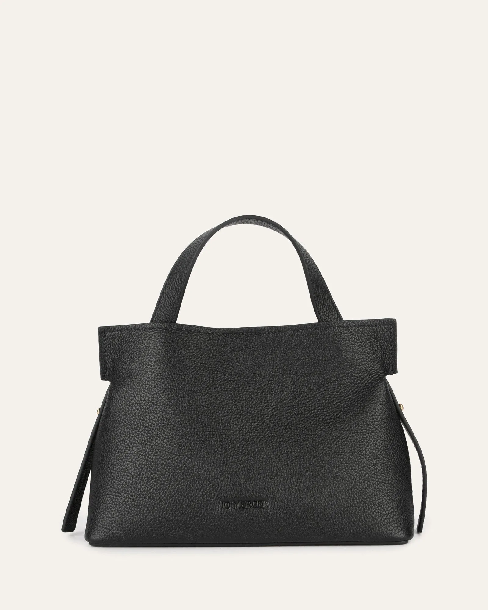MISHI CROSSBODY BAG BLACK LEATHER Jo Mercer