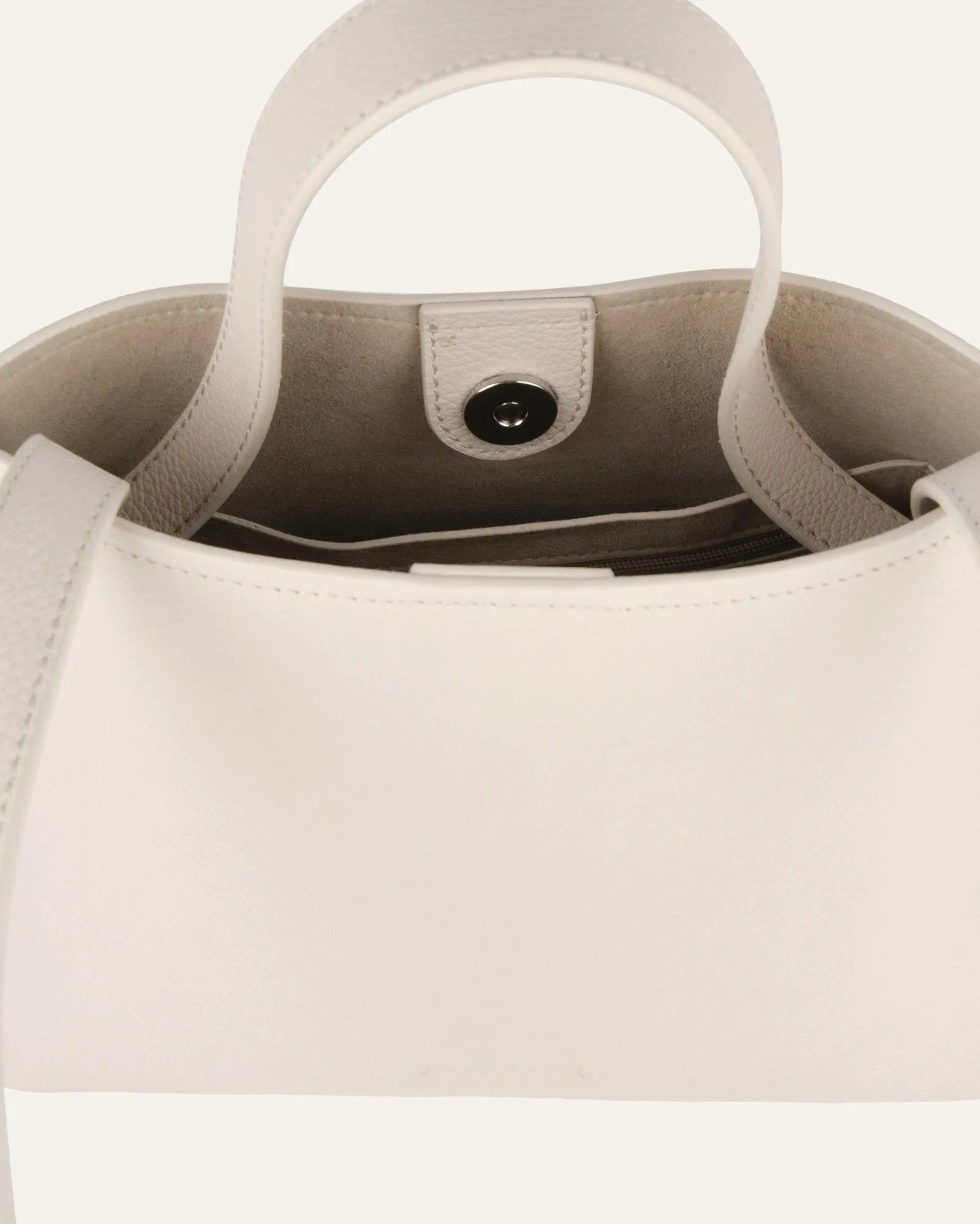 MISHI CROSSBODY BAG OFF WHITE LEATHER Jo Mercer