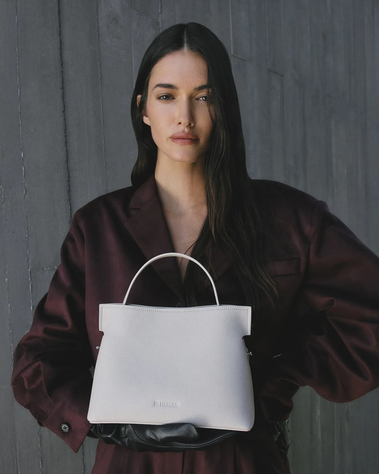 MISHI CROSSBODY BAG OFF WHITE LEATHER Jo Mercer