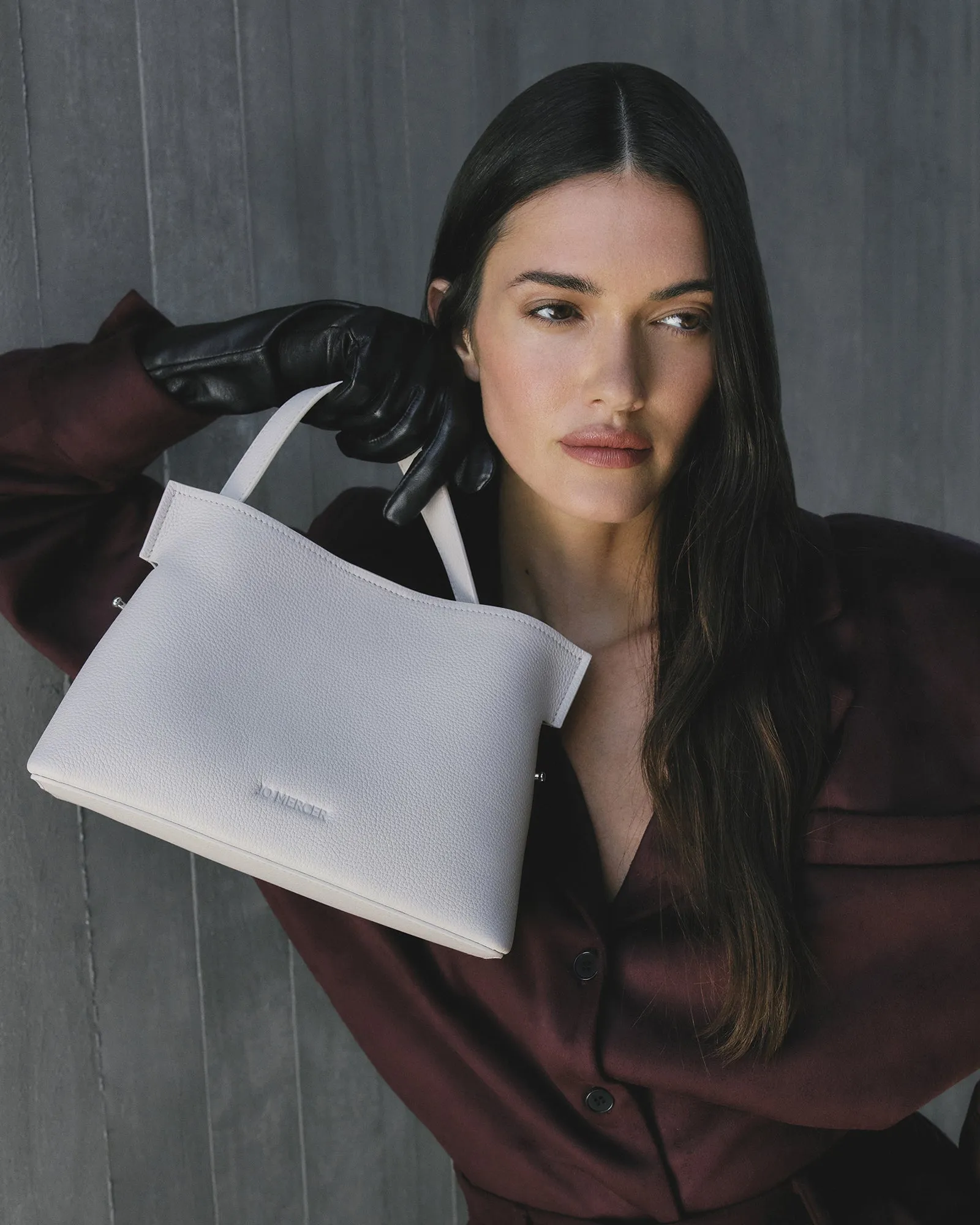MISHI CROSSBODY BAG OFF WHITE LEATHER Jo Mercer