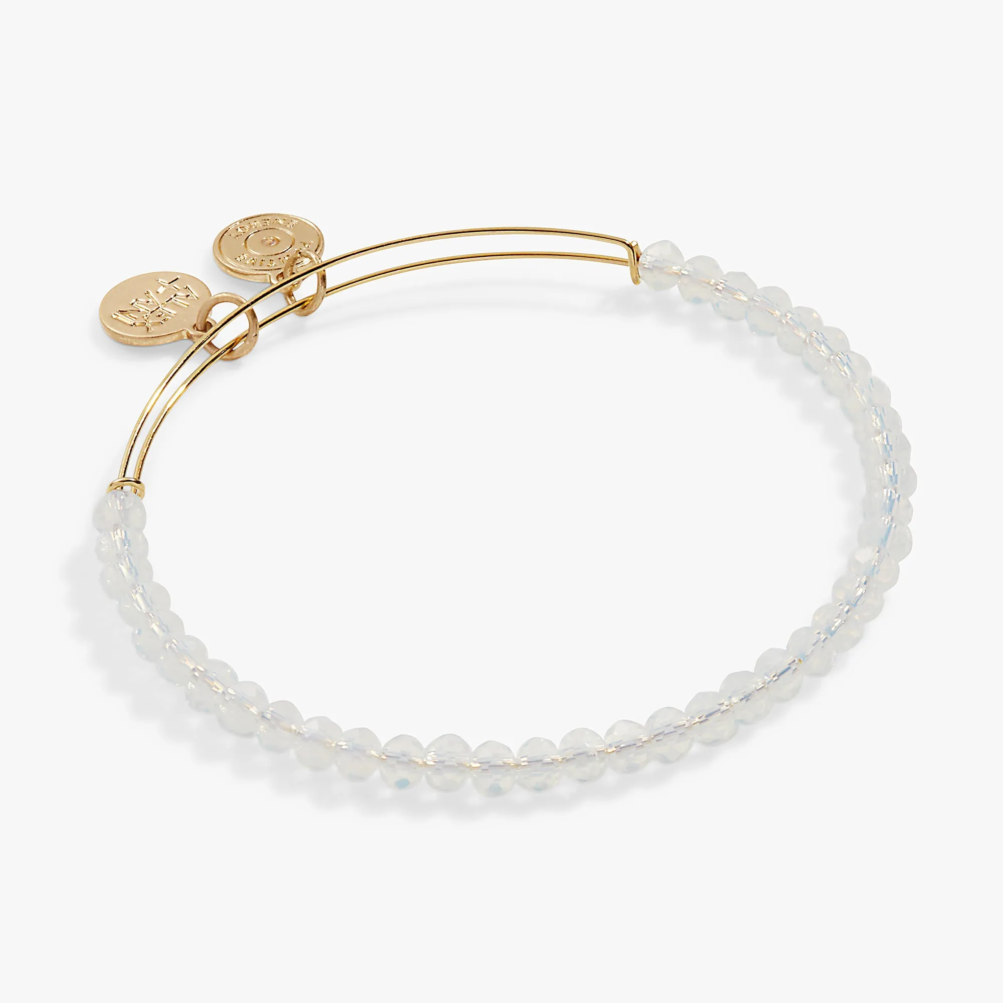 Moonstone Beaded Bangle
