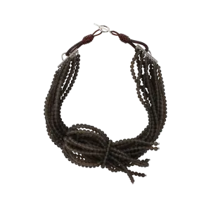 Multi Strand Tie Necklace